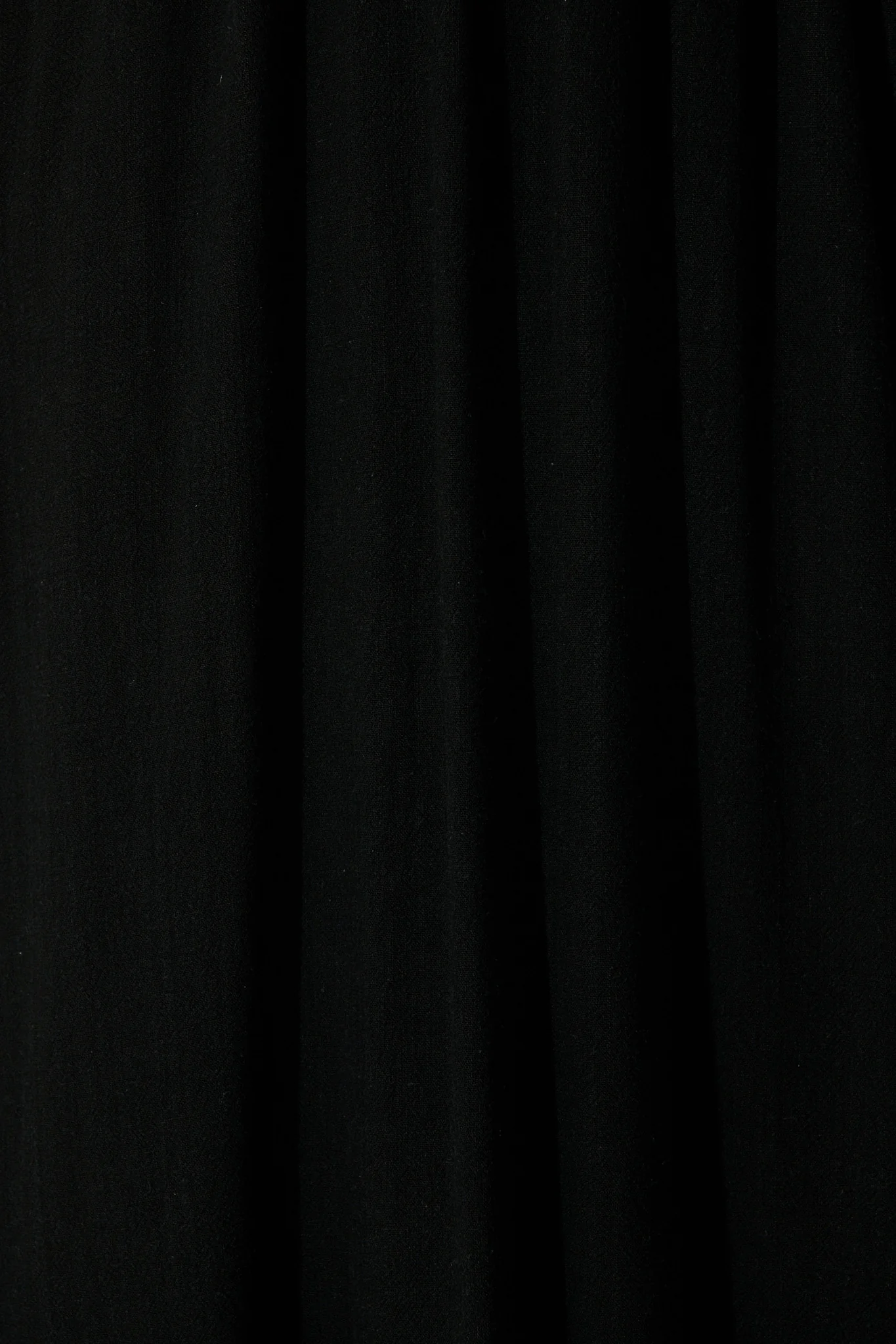 Ismaria Midi Dress in Black Linen Blend - Image 6