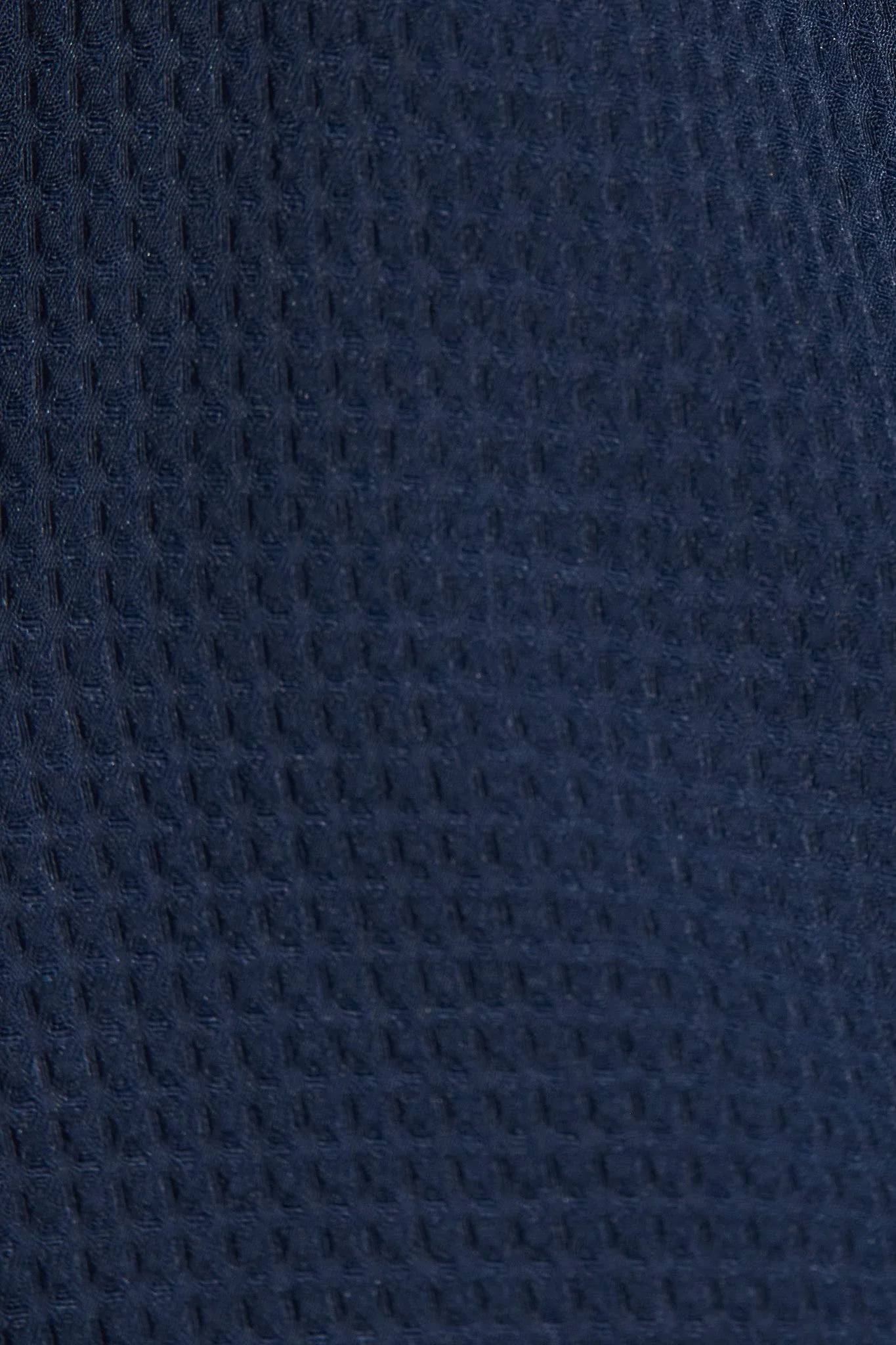 Jardin Dress In Textured Navy - Image 10