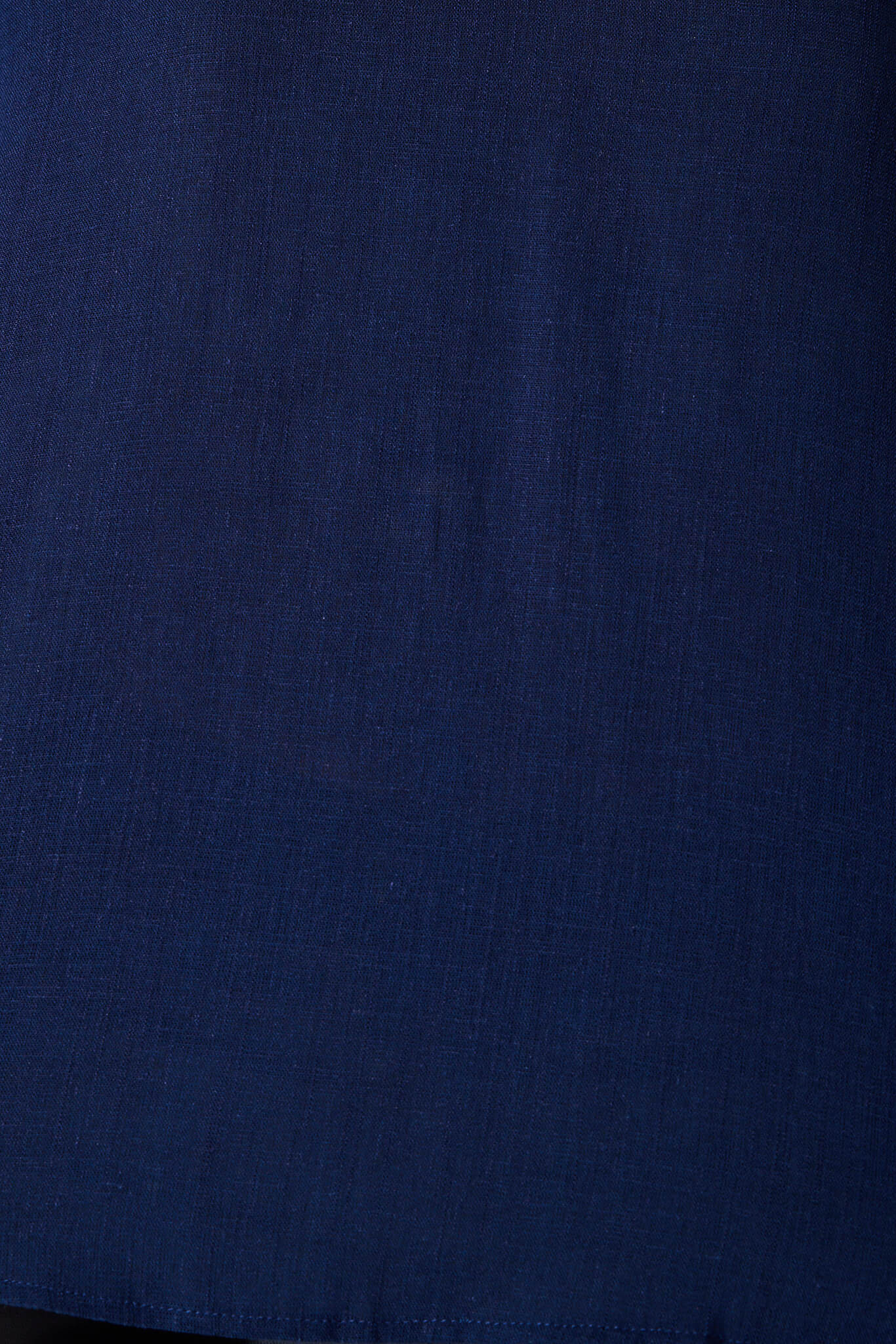Jasper Top In Navy Linen Blend - Image 6