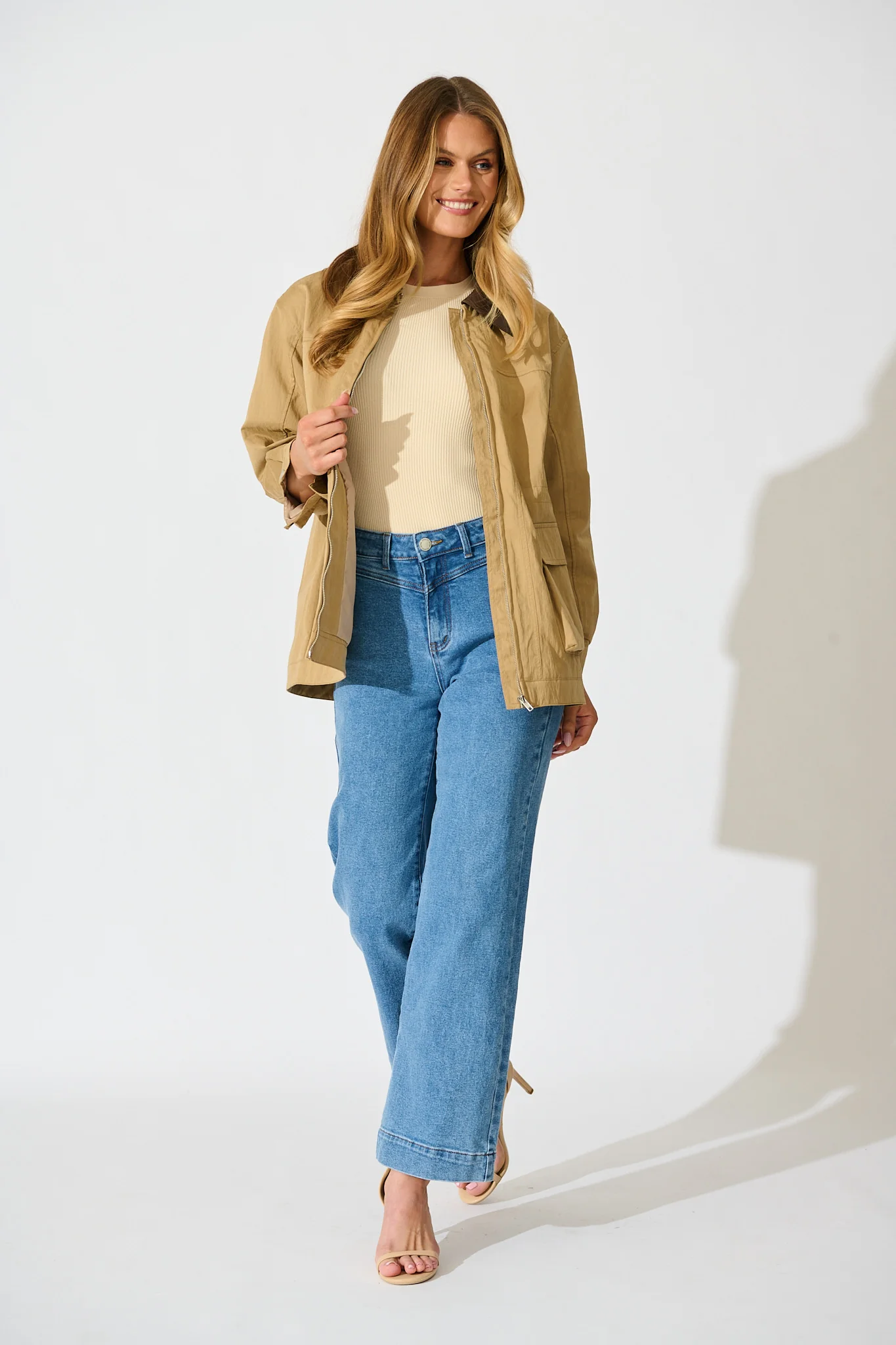 Kensington Jacket in Camel - Image 5