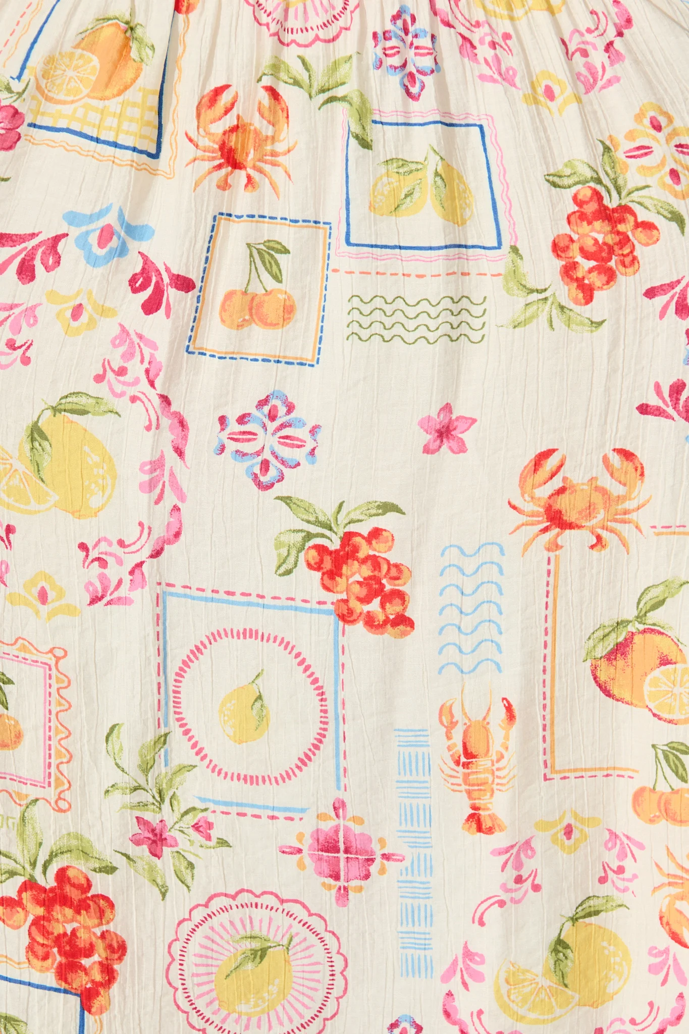 Kianna Sundress in Multi Floral with Lemon Print - Image 6