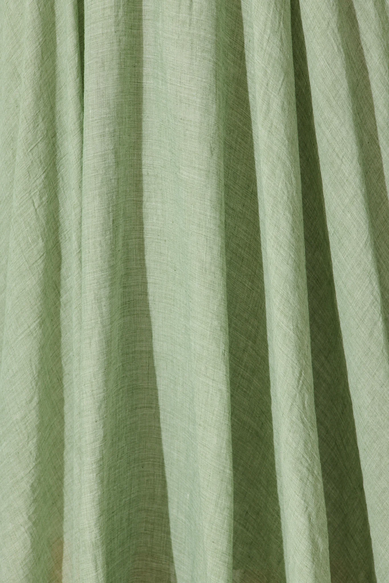 Leora Maxi Skirt in Sage Cotton - Image 6