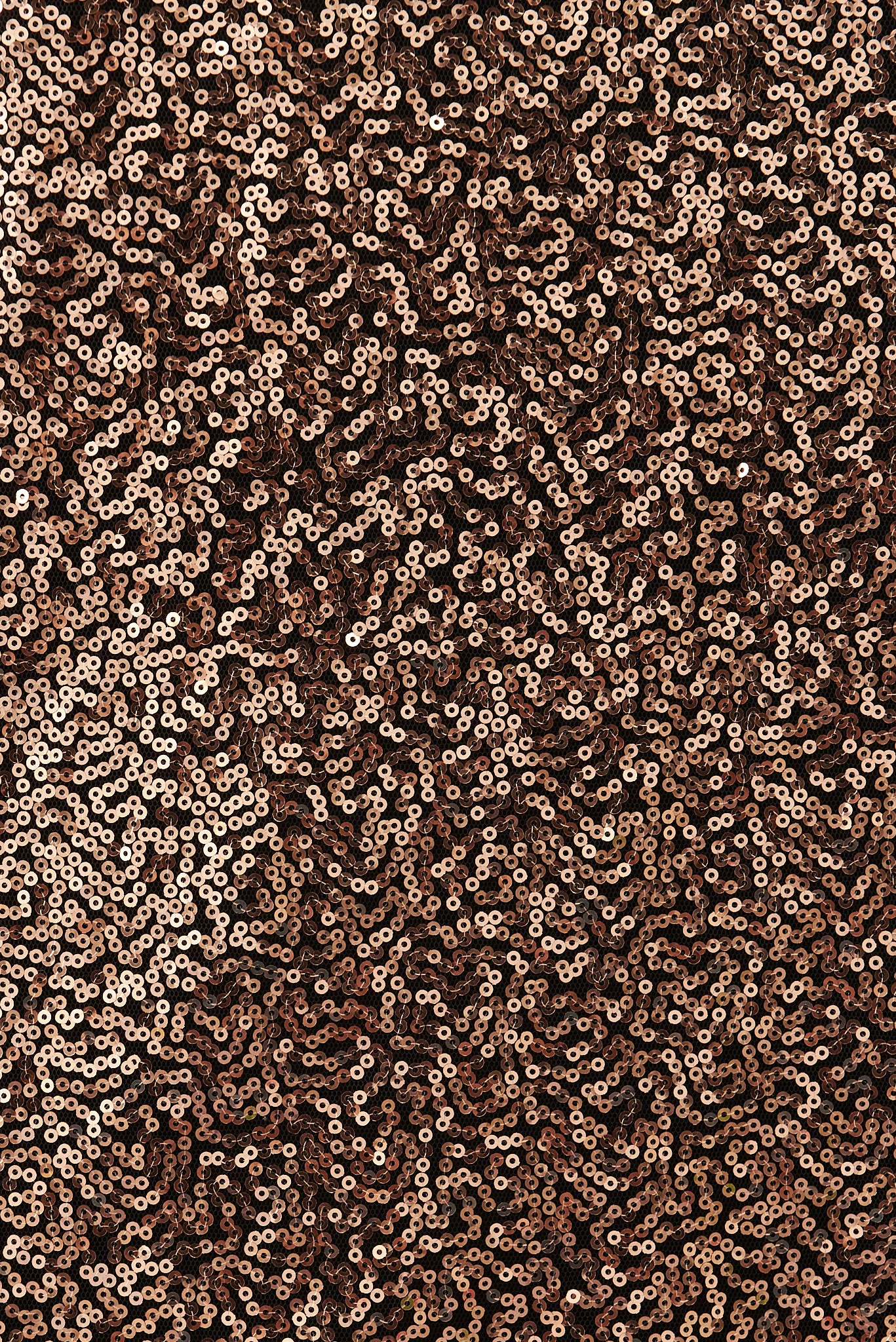 Livorno Midi Dress In Rose Gold Sequin - Image 11