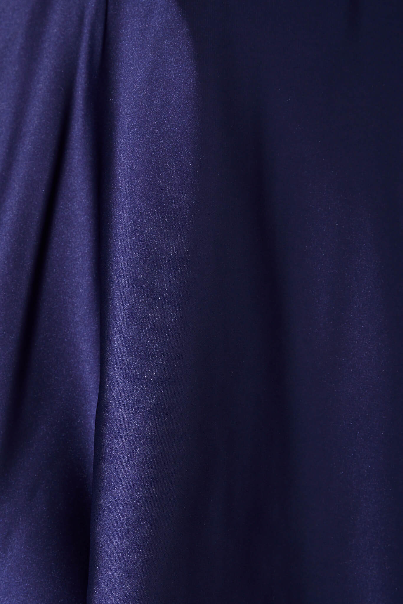 Loulou Maxi Dress In Navy Satin - Image 6