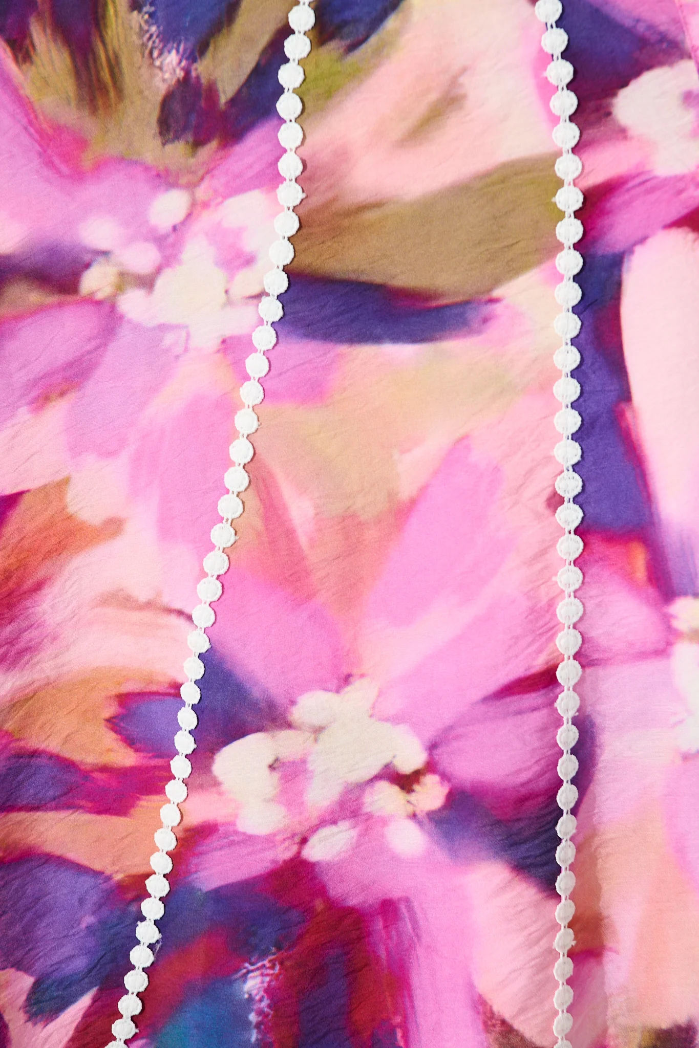 Lovingly Maxi Shirt Dress in Plum Multi Watercolour - Image 10
