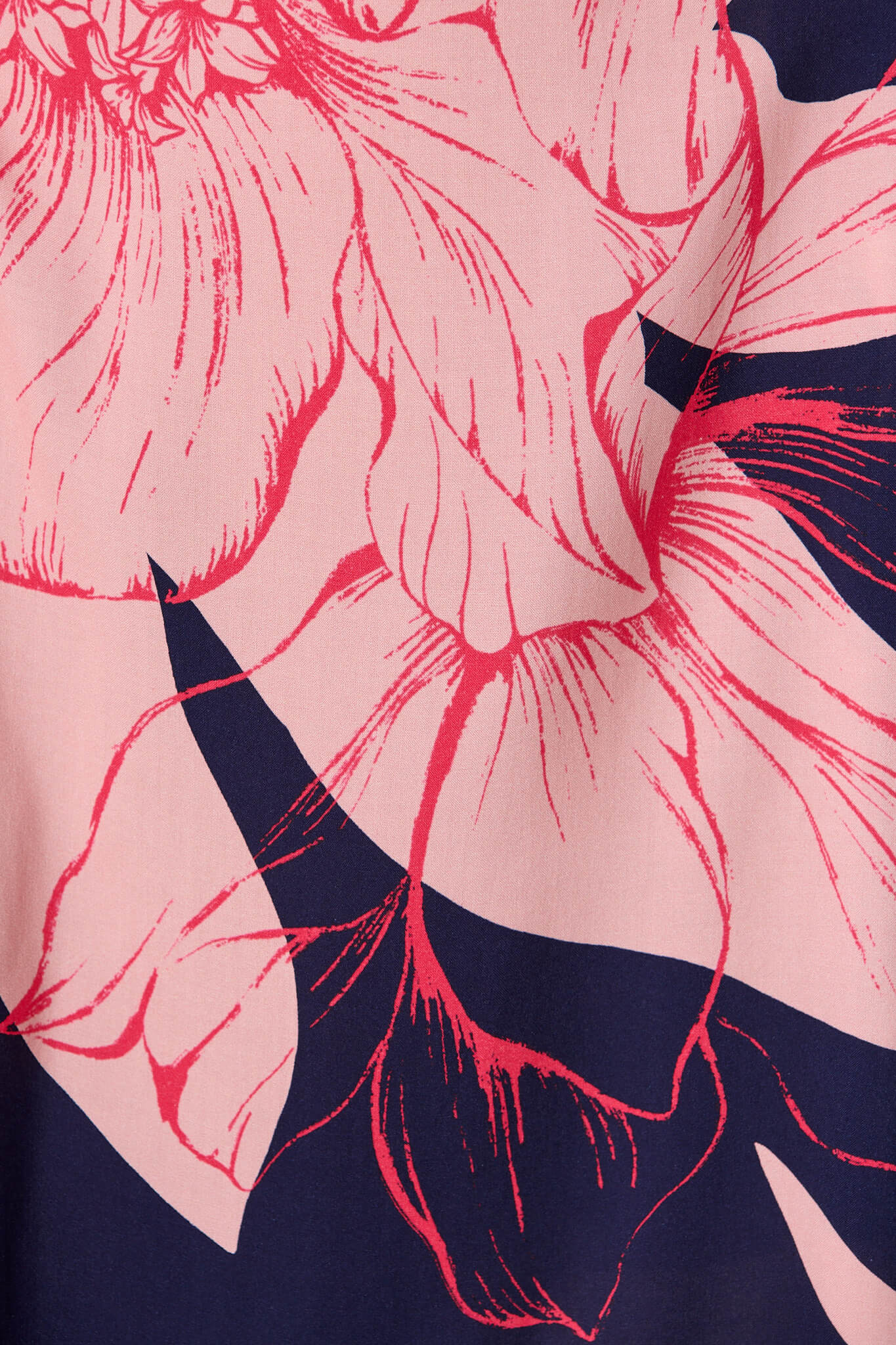 Lucia Pant In Navy With Blush Flower - Image 11