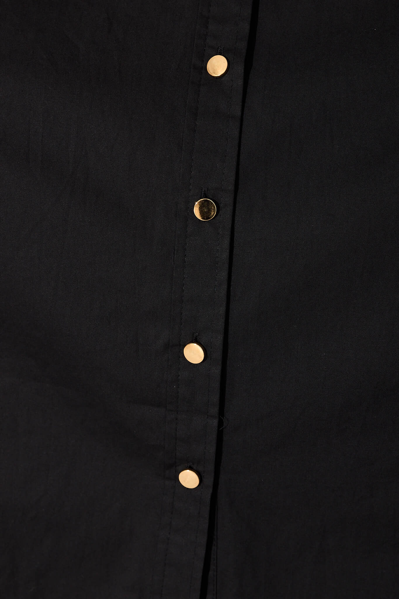 Lydon Midi Dress In Black Cotton - Image 7