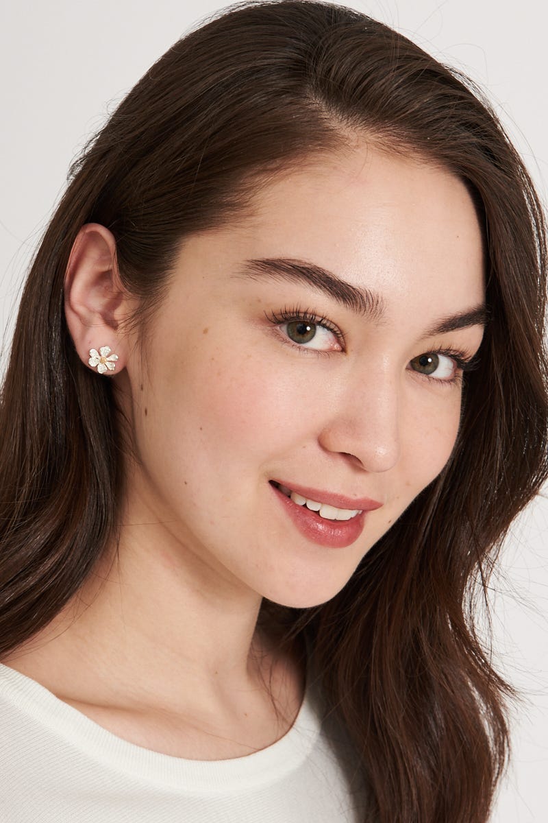 Mae Floral Earrings - Image 4