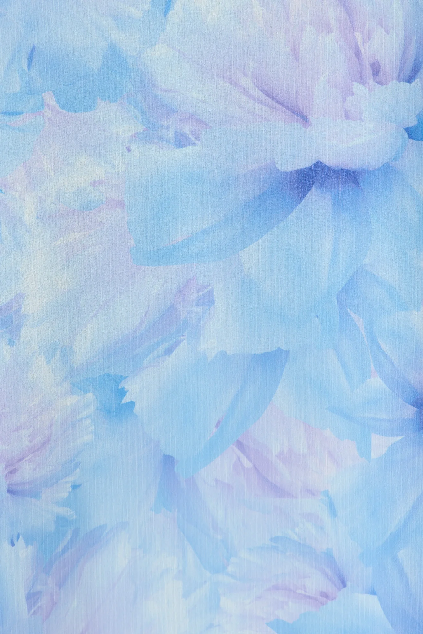 Maelis Maxi Dress in Blue Floral Chiffon - Image 6