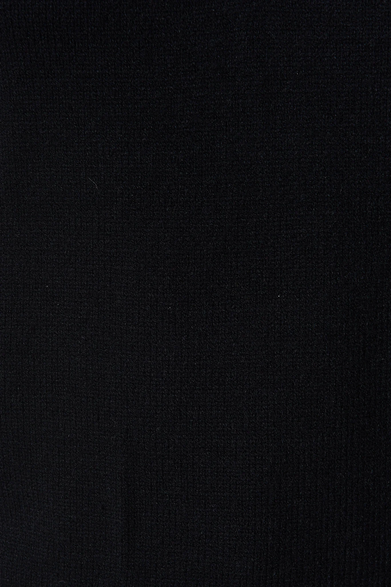 Manor Knit In Black Lace Detail Wool Blend - Image 7