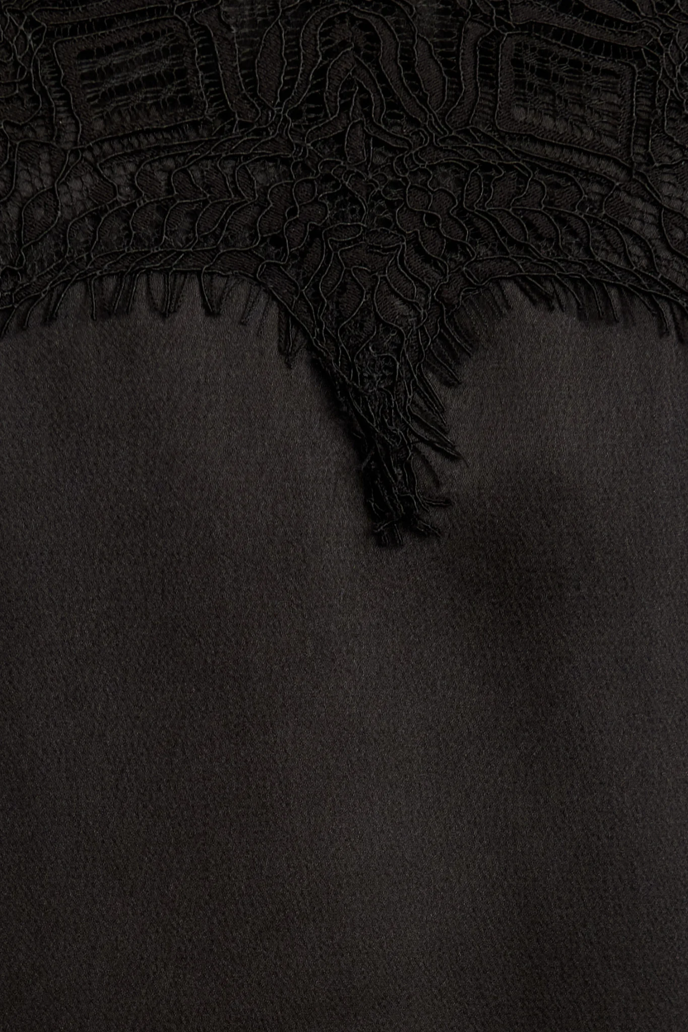 Manthis Cami Top In Black Satin - Image 11
