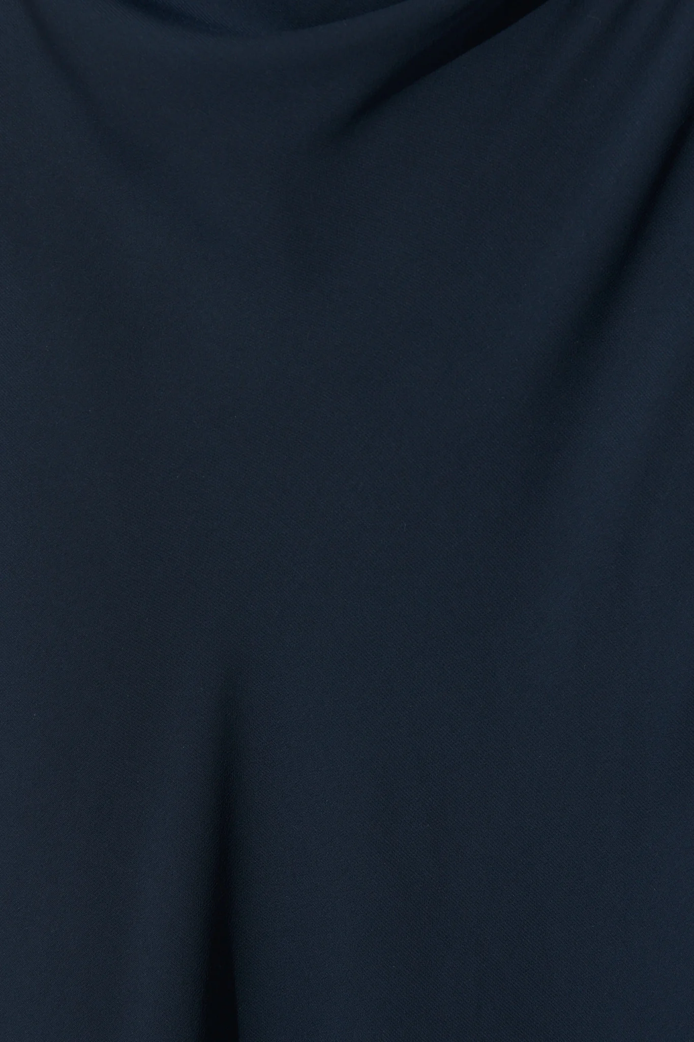 Marielle Off Shoulder Maxi Dress in Navy Chiffon - Image 6