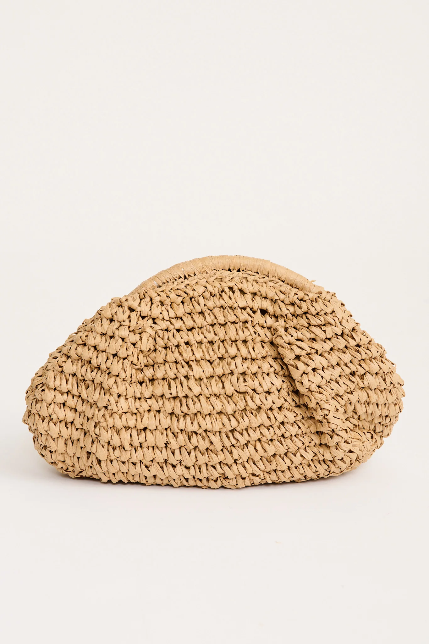 Marina Beaded Handle Bag in Natural Raffia - Image 7