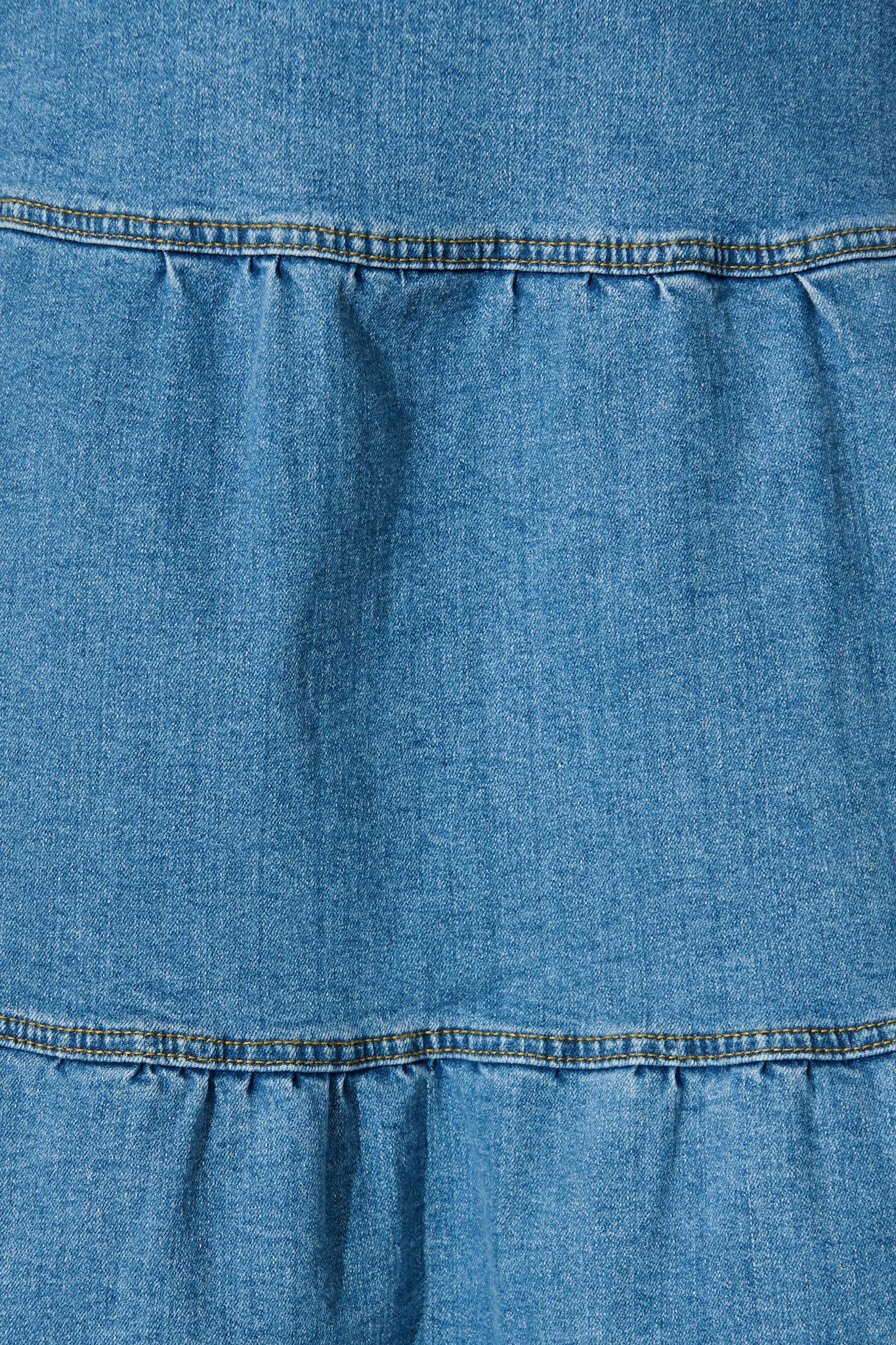 Marlon Maxi Denim Skirt in Blue - Image 6