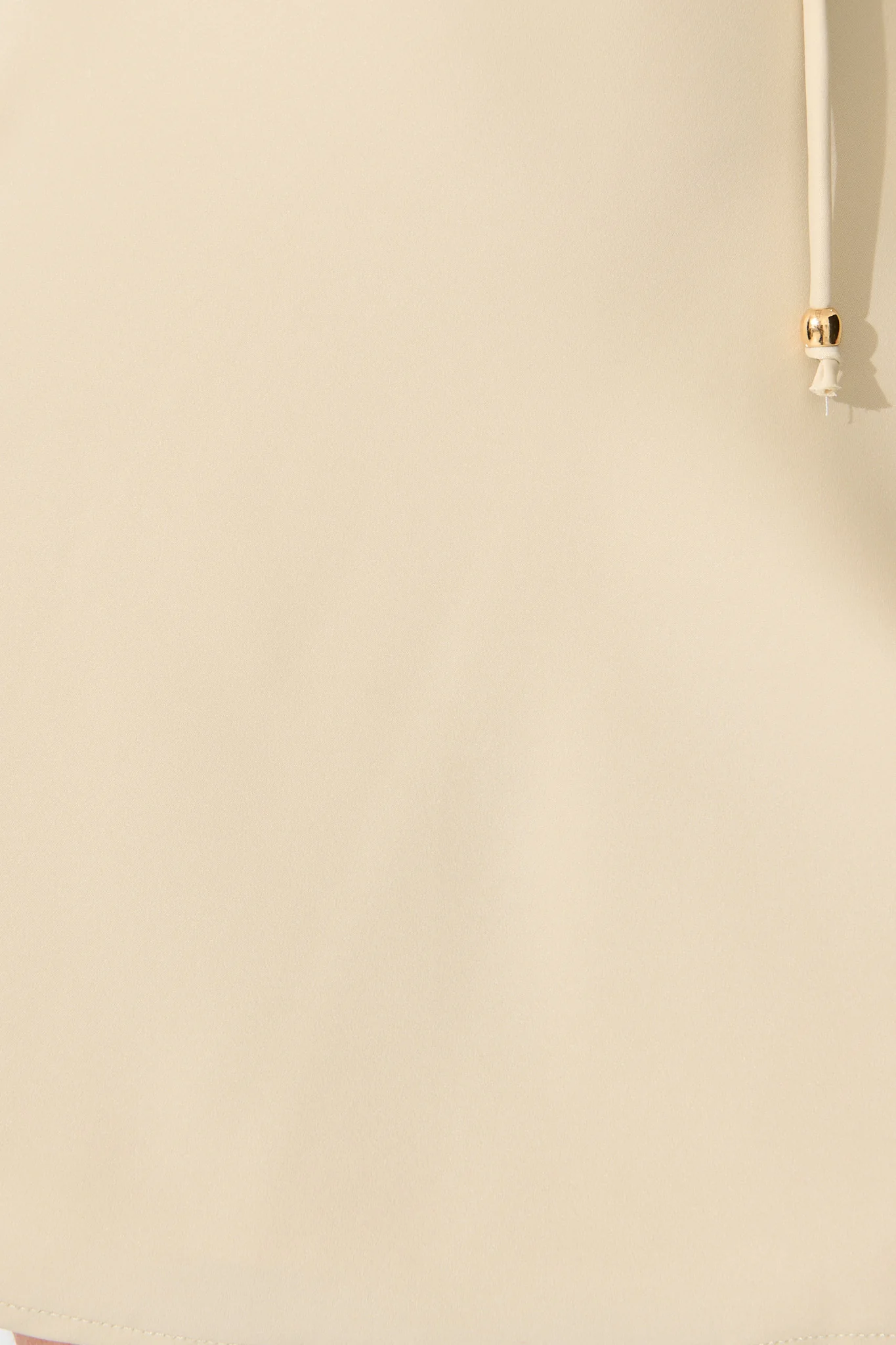 Marlow Dress in Beige Satin - Image 7