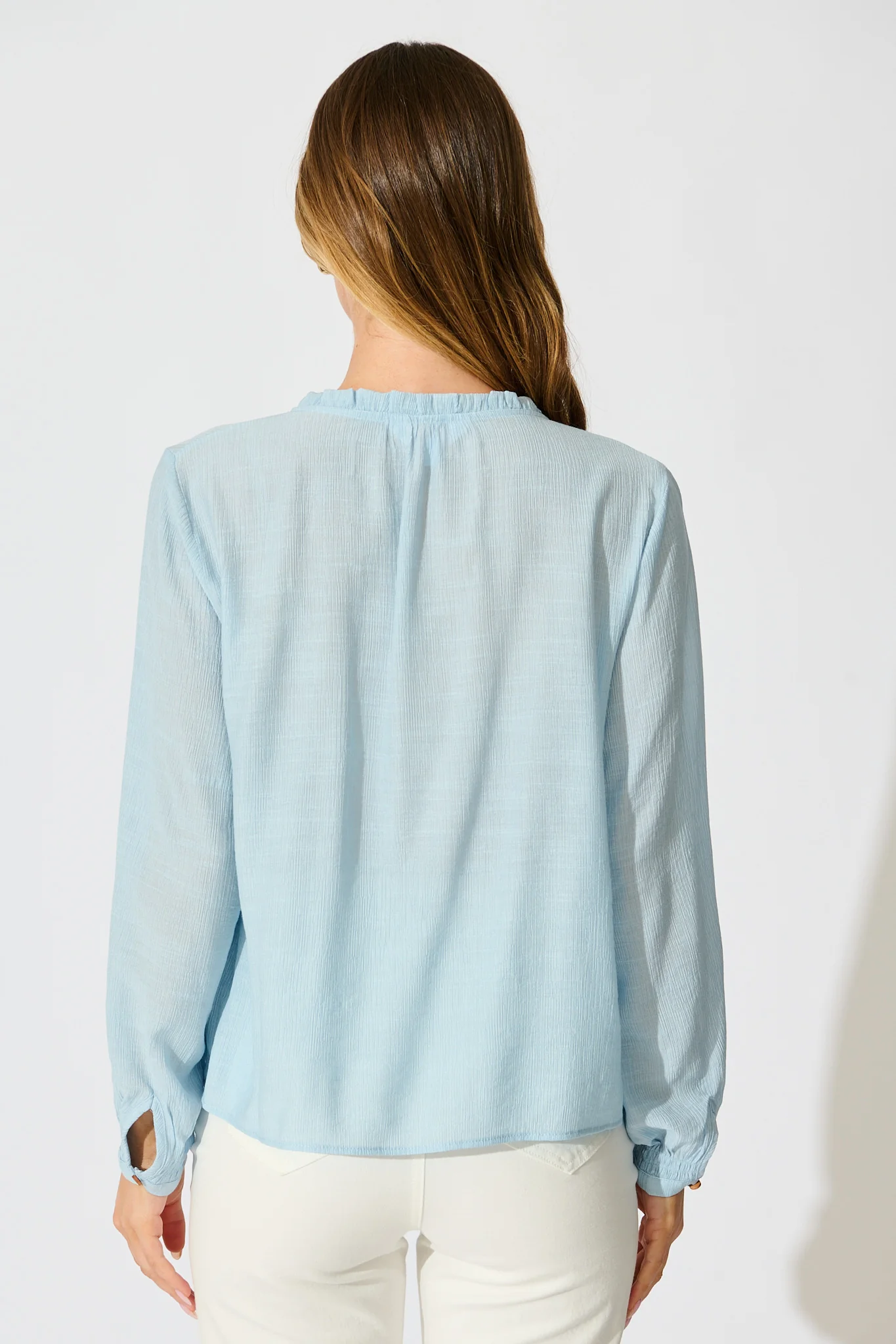 Marlowe Top in Blue - Image 3