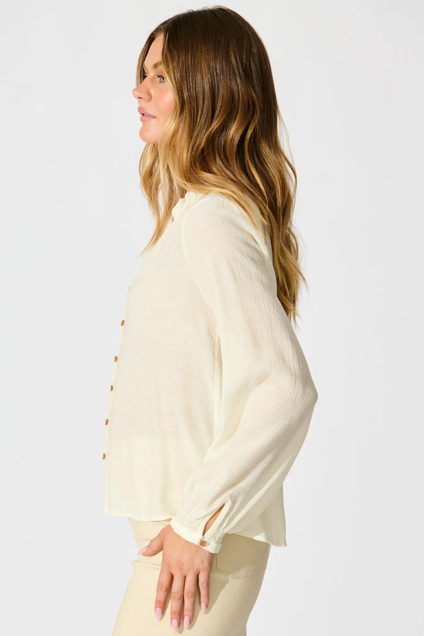Marlowe Top in Cream - Image 2