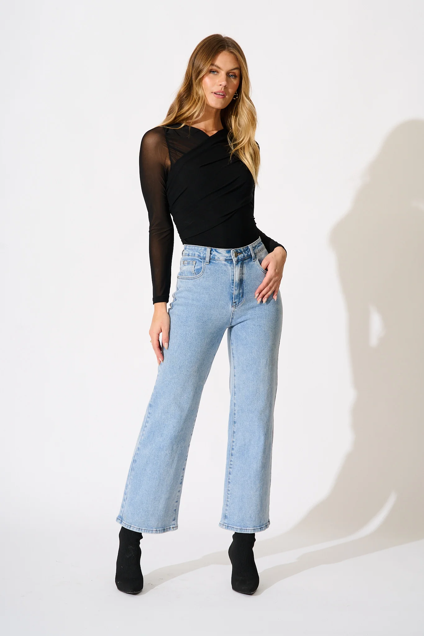 Maybe Tomorrow Top in Black - Image 9