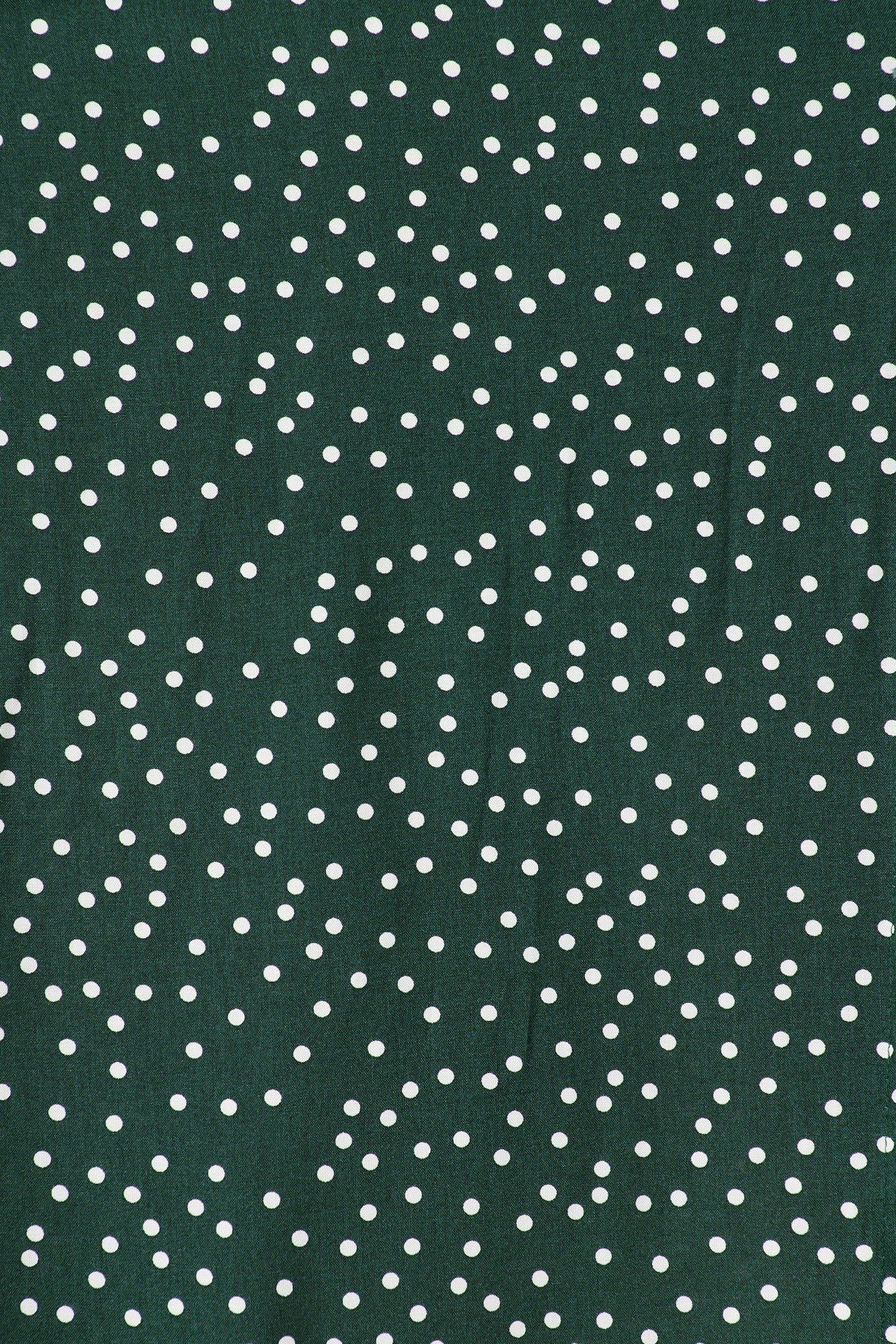 Melody Midi Dress In Emerald With White Spot - Image 6