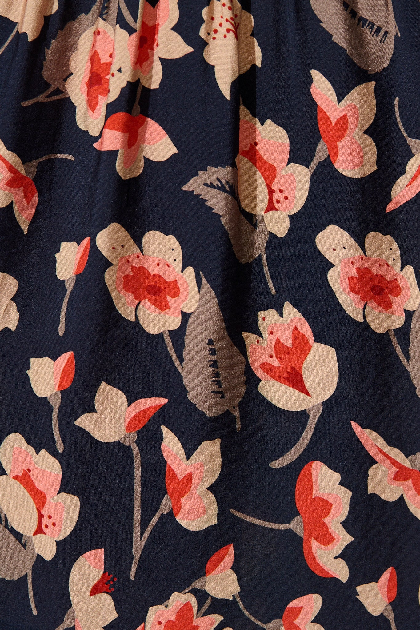 Midnight Bloom Maxi Dress in Navy Floral - Image 6