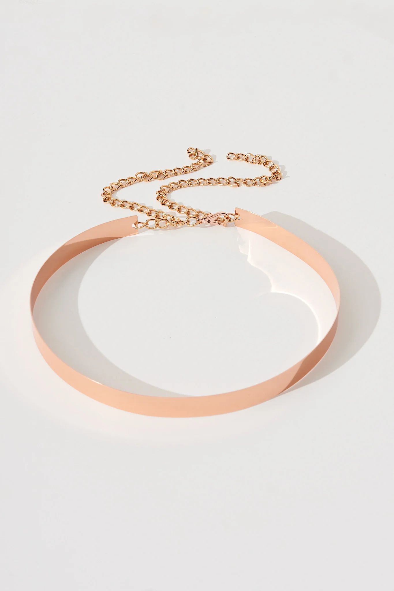Molten Belt In Rose Gold