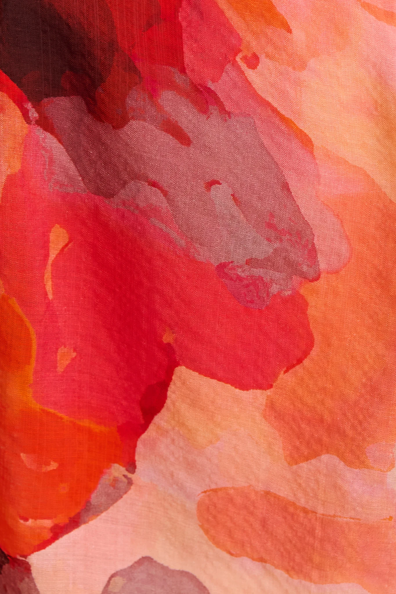 Moonshadows Top in Pink with Tangerine Floral - Image 6