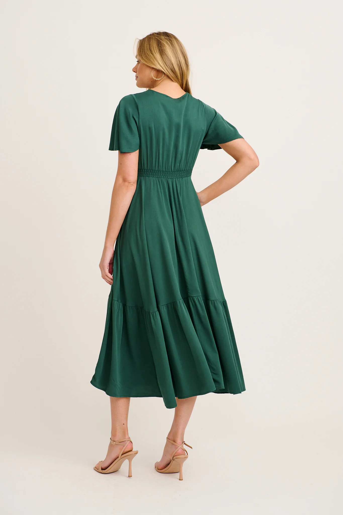 Nevada Maxi Dress In Green - Image 4