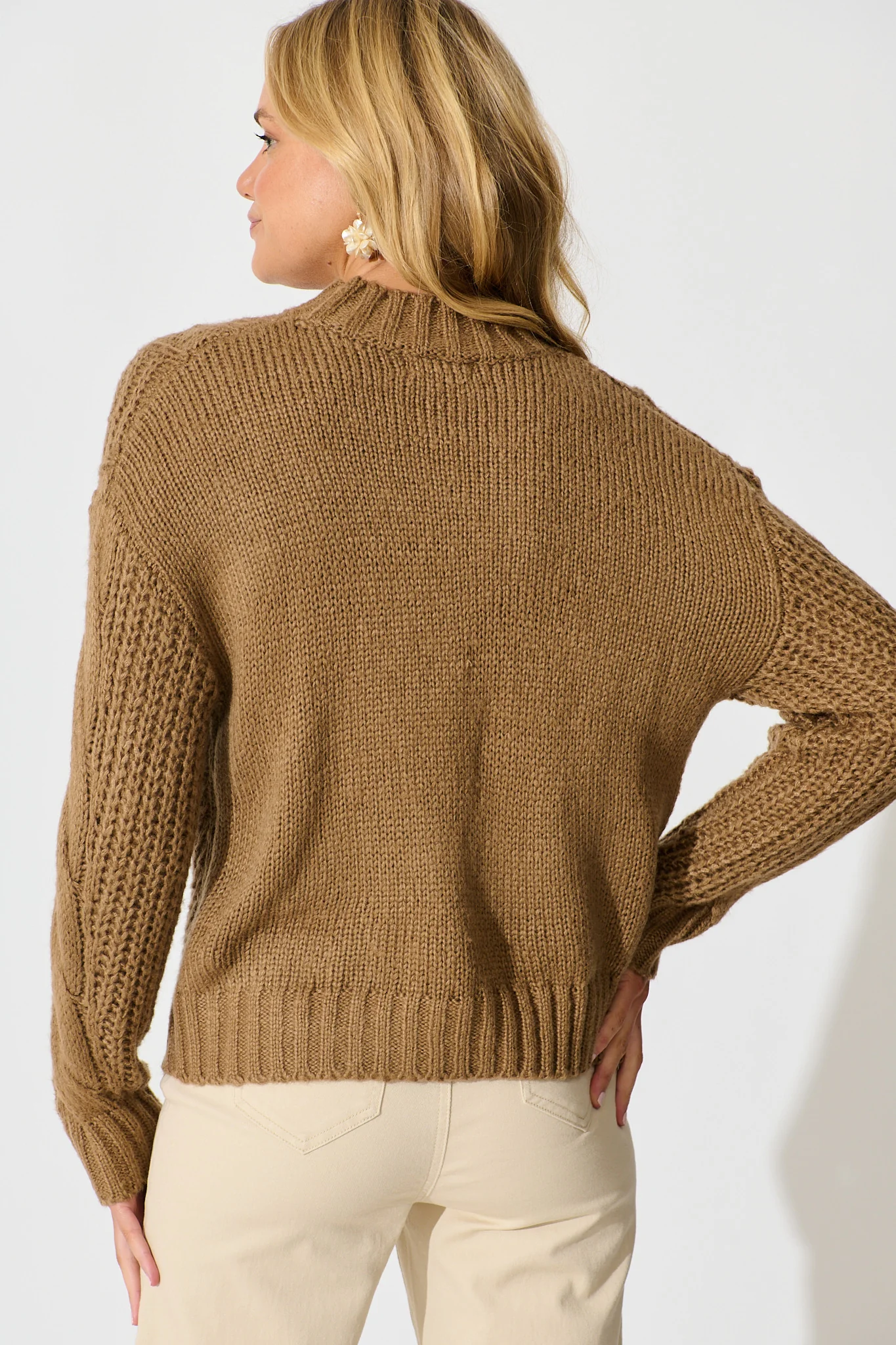 Notting Knit In Mocha - Image 3