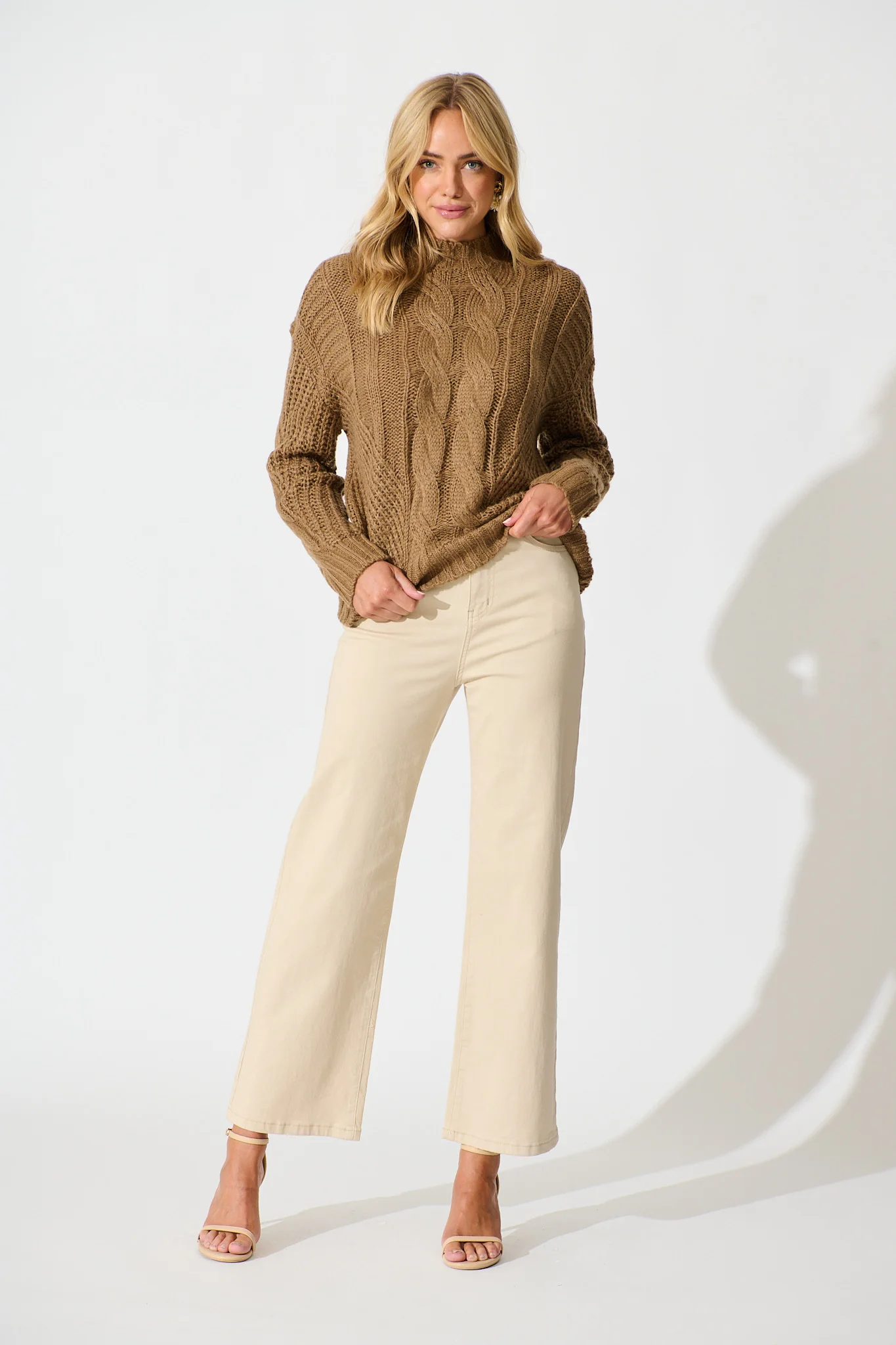 Notting Knit In Mocha - Image 4