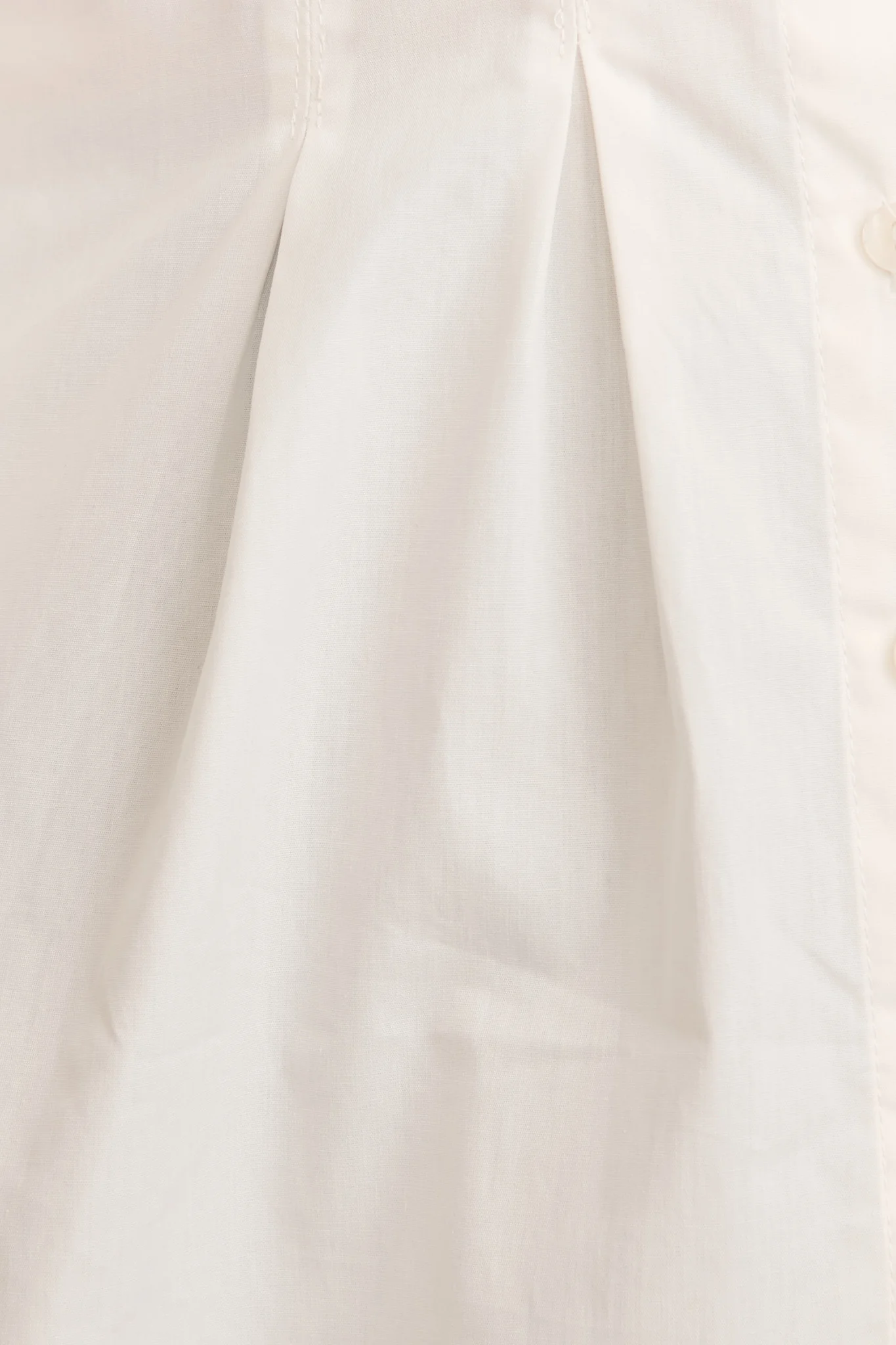 Olana Shirt in White Cotton - Image 6
