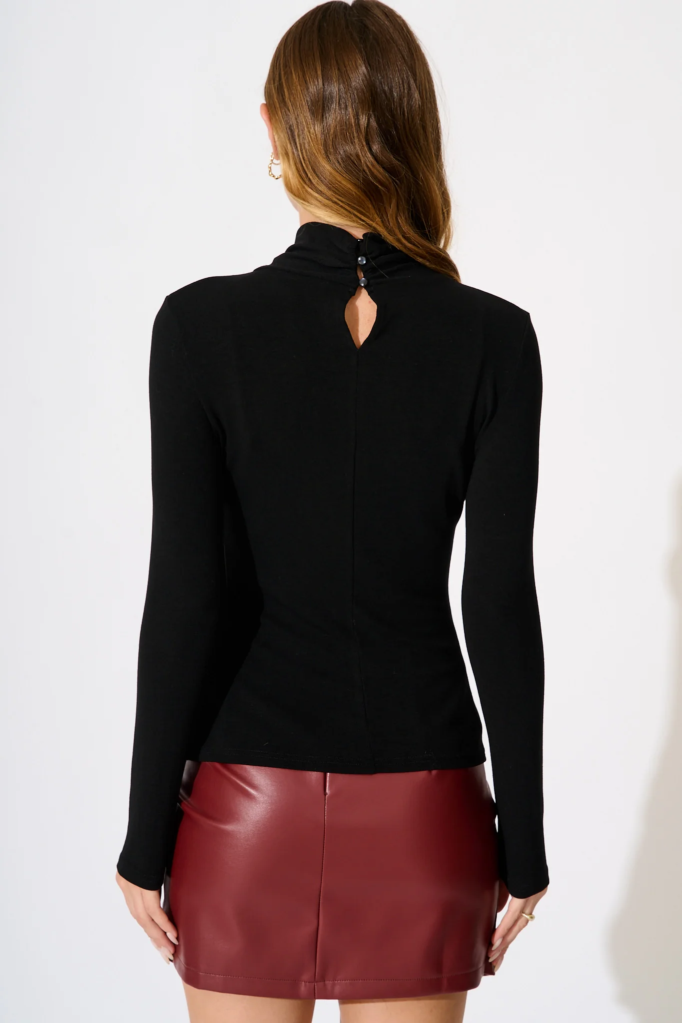 Oxford Top in Black - Image 3