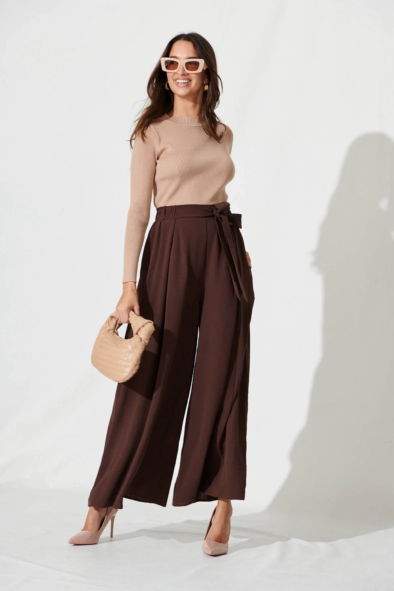 Page Pants in Chocolate - Image 4