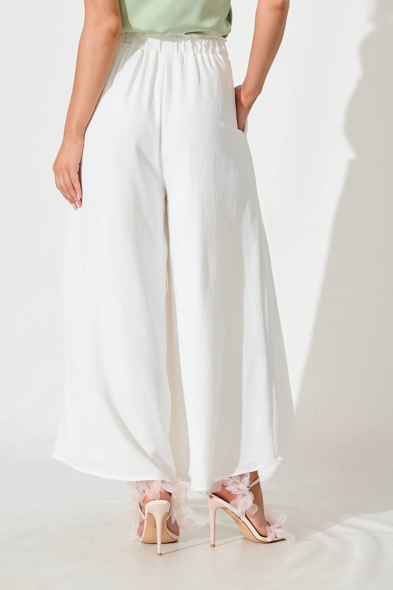 Page Pants In White - Image 6