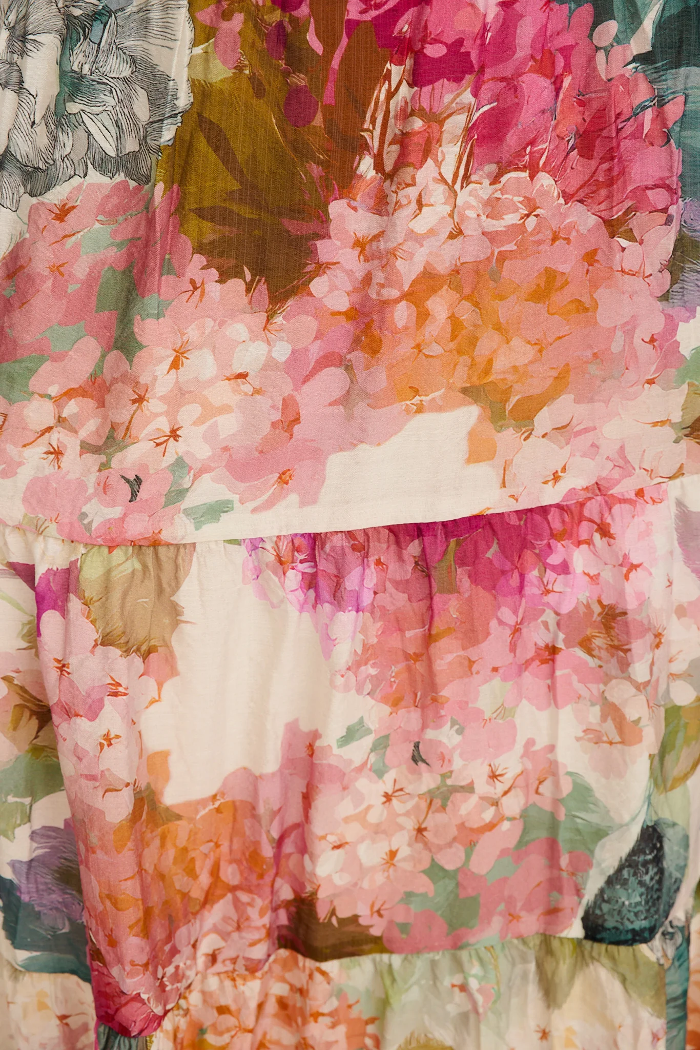 Pastel Symphony Maxi Dress in Multi Floral - Image 10
