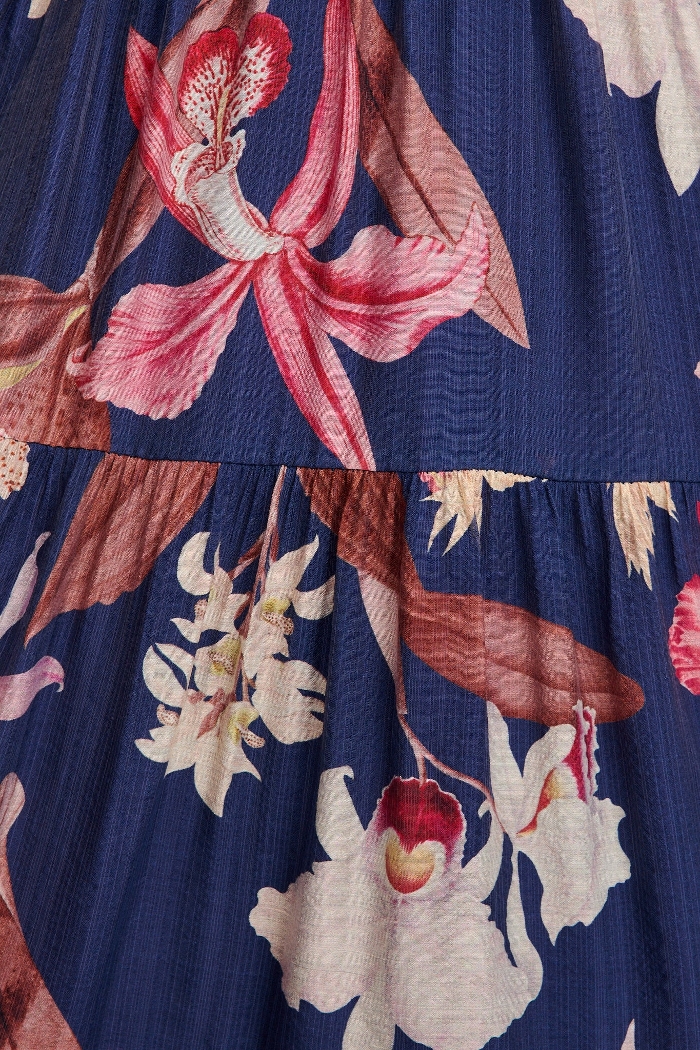 Pastel Symphony Maxi Dress in Navy Multi Floral - Image 6