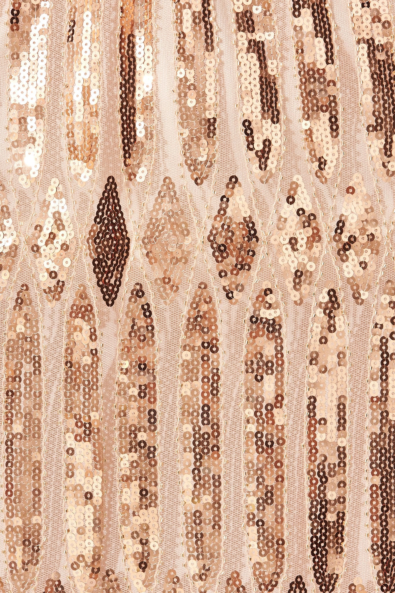 Prosecco Sequin Dress in Rose Gold - Image 10