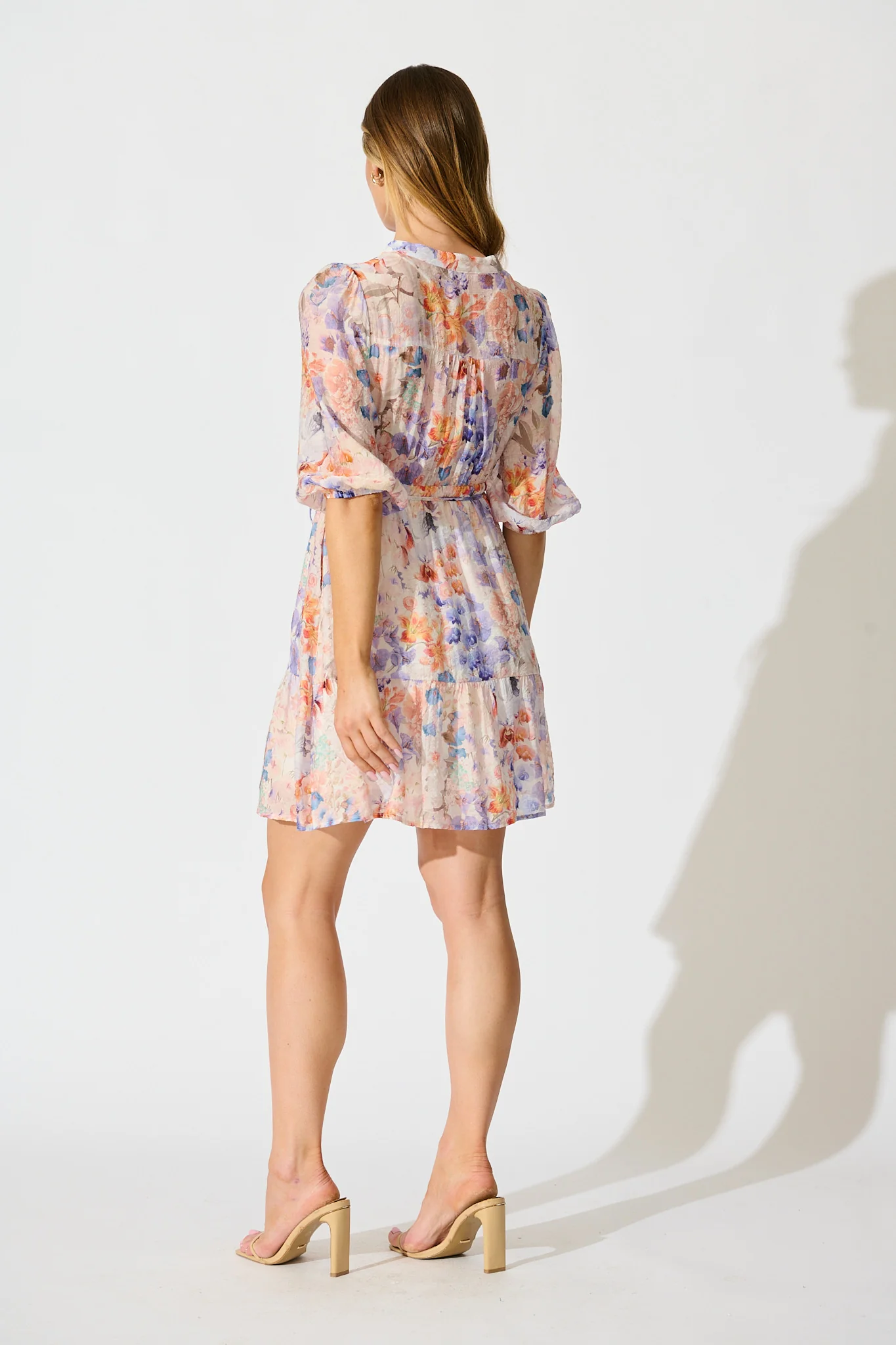 Raye Dress in Multi Floral Print - Image 4