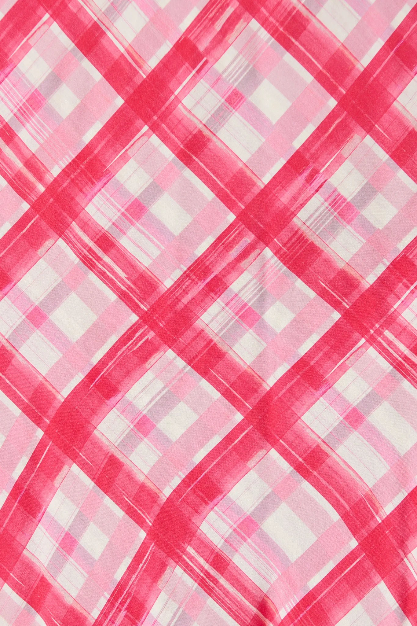 Razia Midi Dress in Pink Check - Image 6