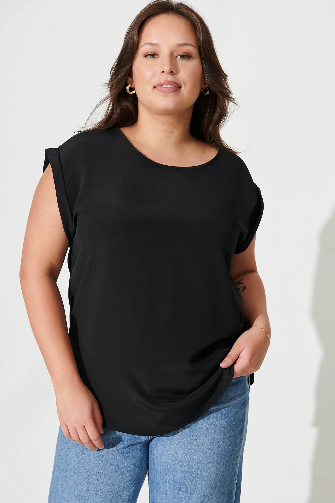 Rejina Top in Black - Image 7