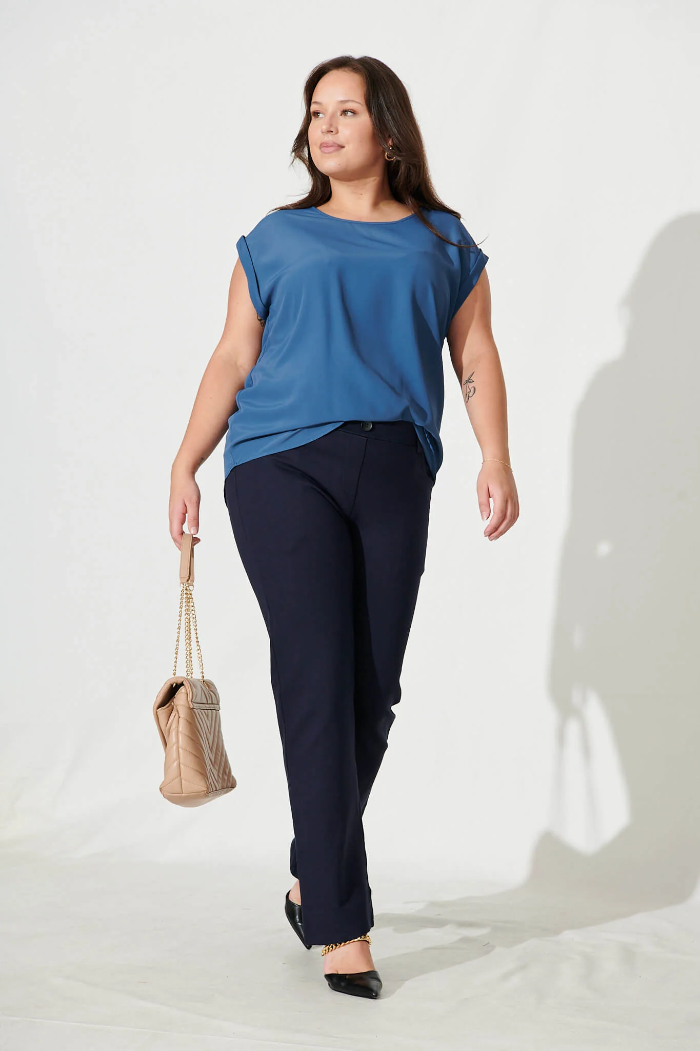 Rejina Top In Blue - Image 7