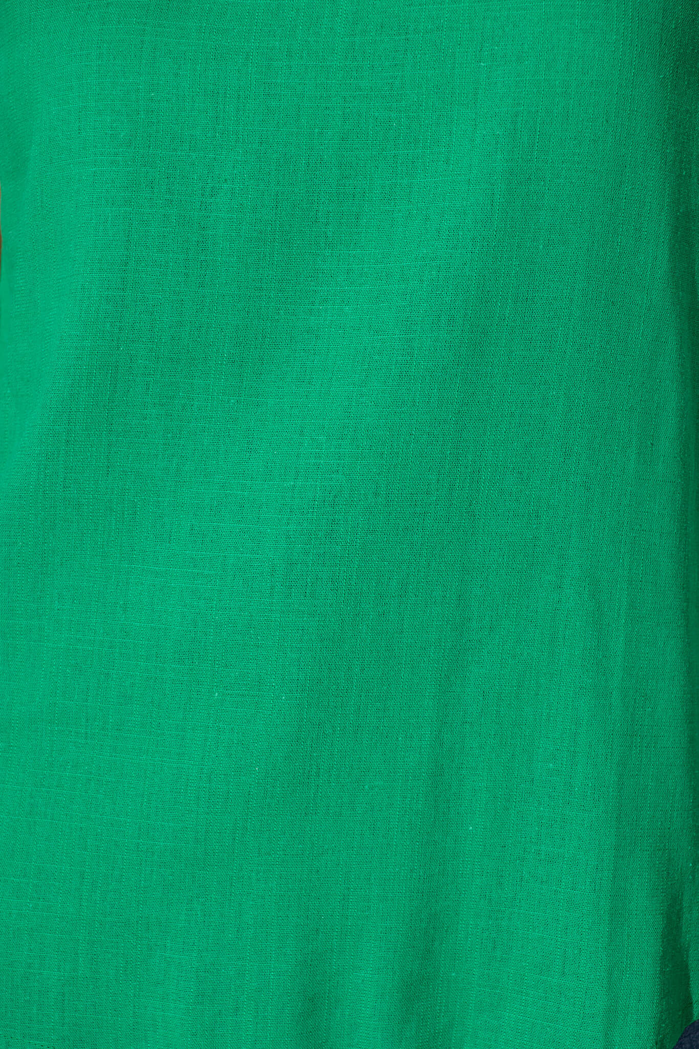 Rejina Top In Bright Green Linen Blend - Image 6