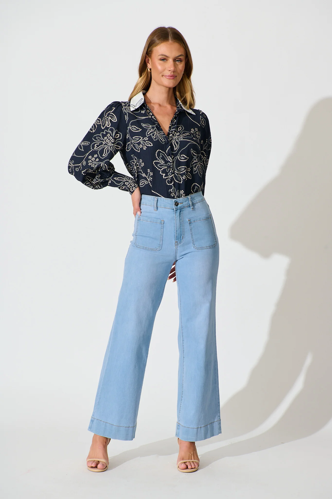 Relic Shirt in Navy - Image 4