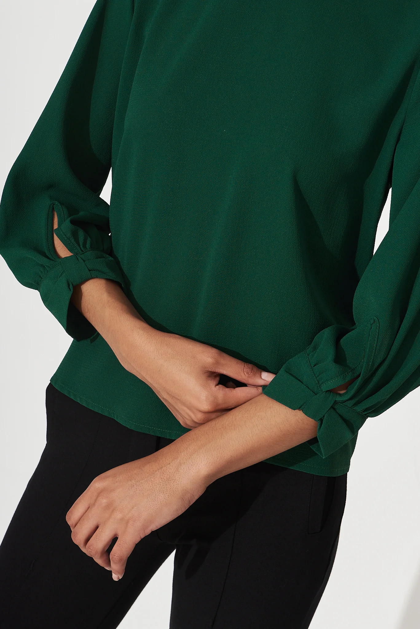 Rhiah Top in Emerald - Image 5