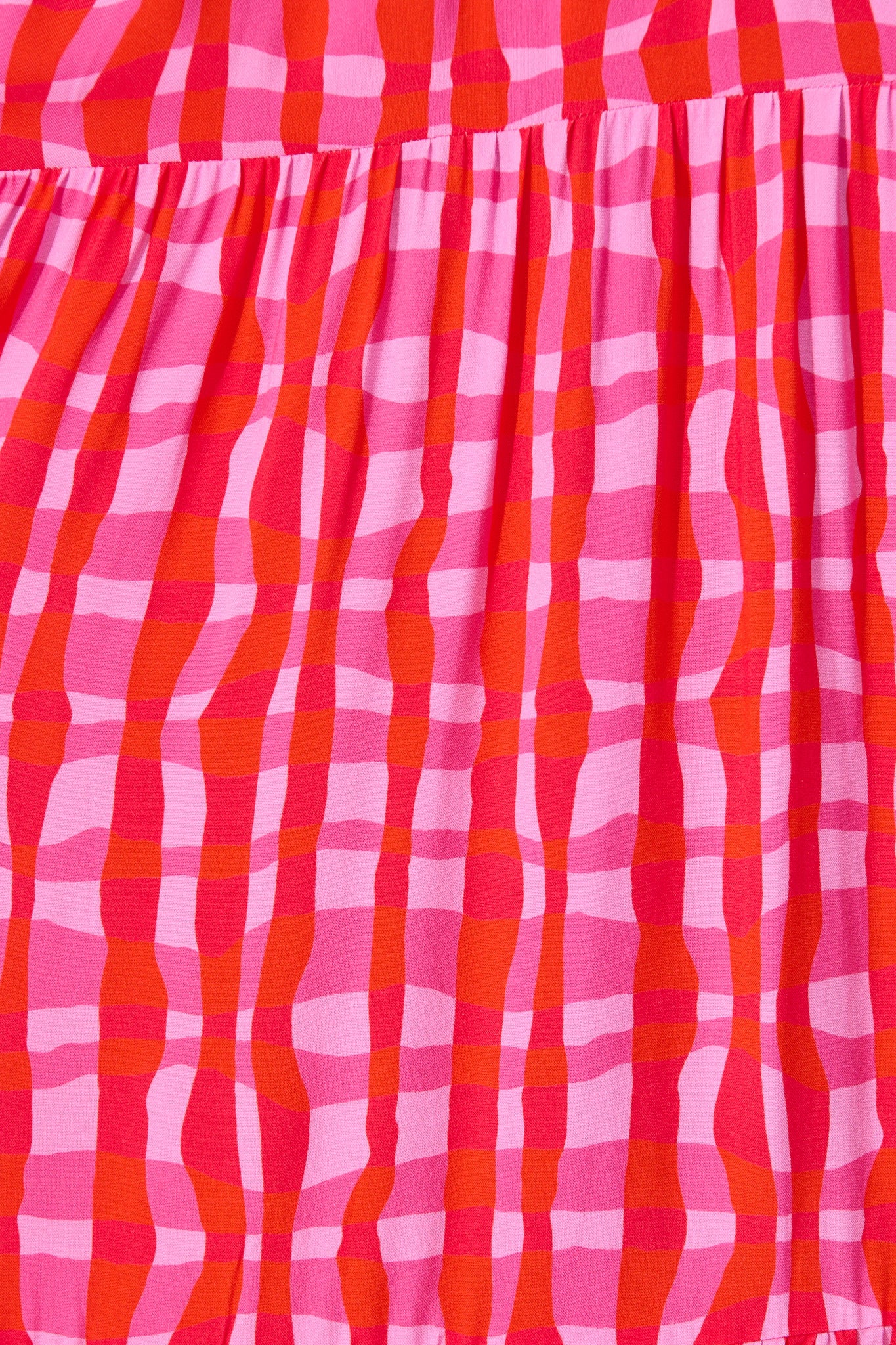 Riala Midi Dress in Multi Pink Gingham - Image 6