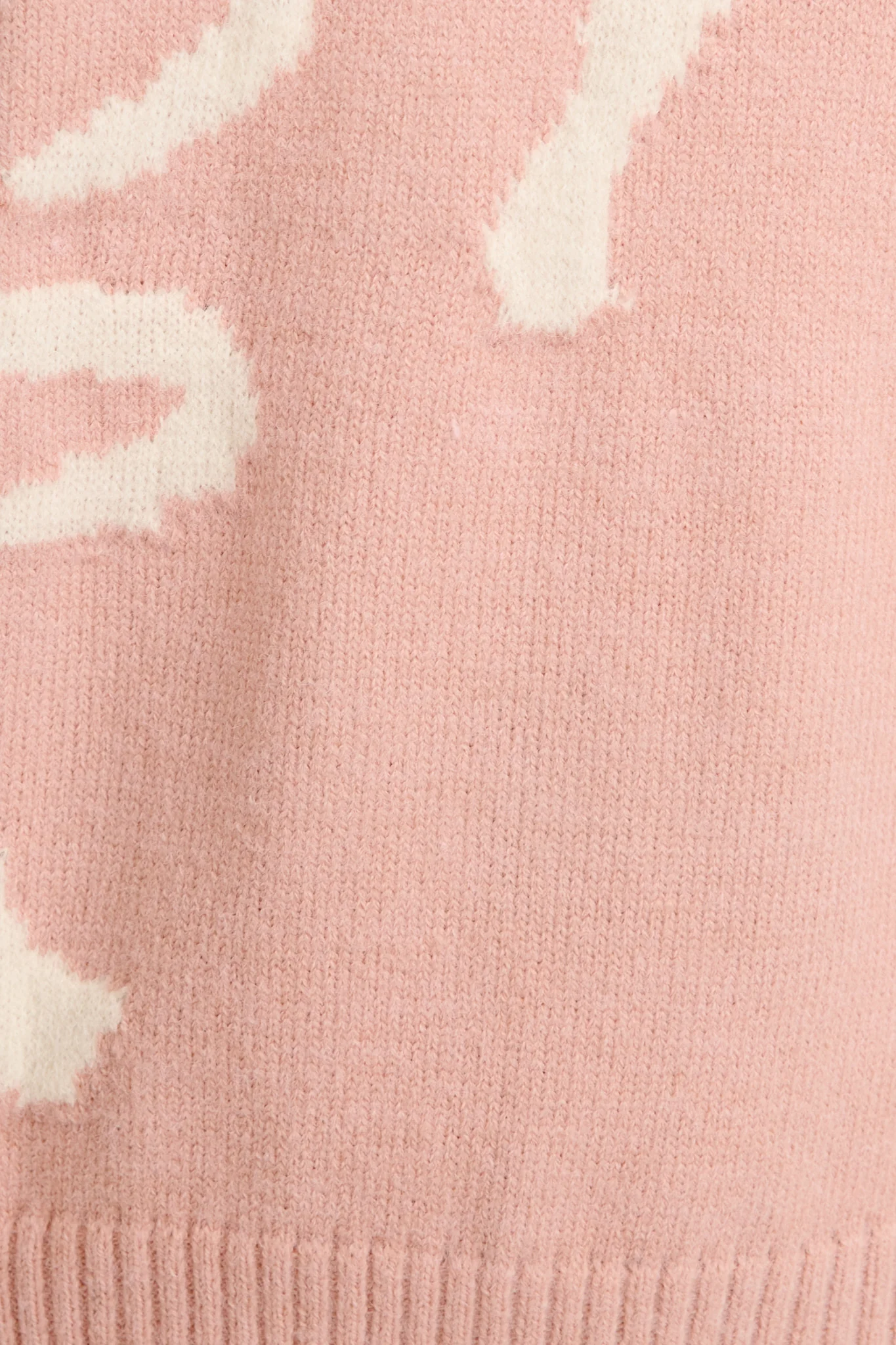 Ribbon Romance Knit in Pink with White Bows - Image 10