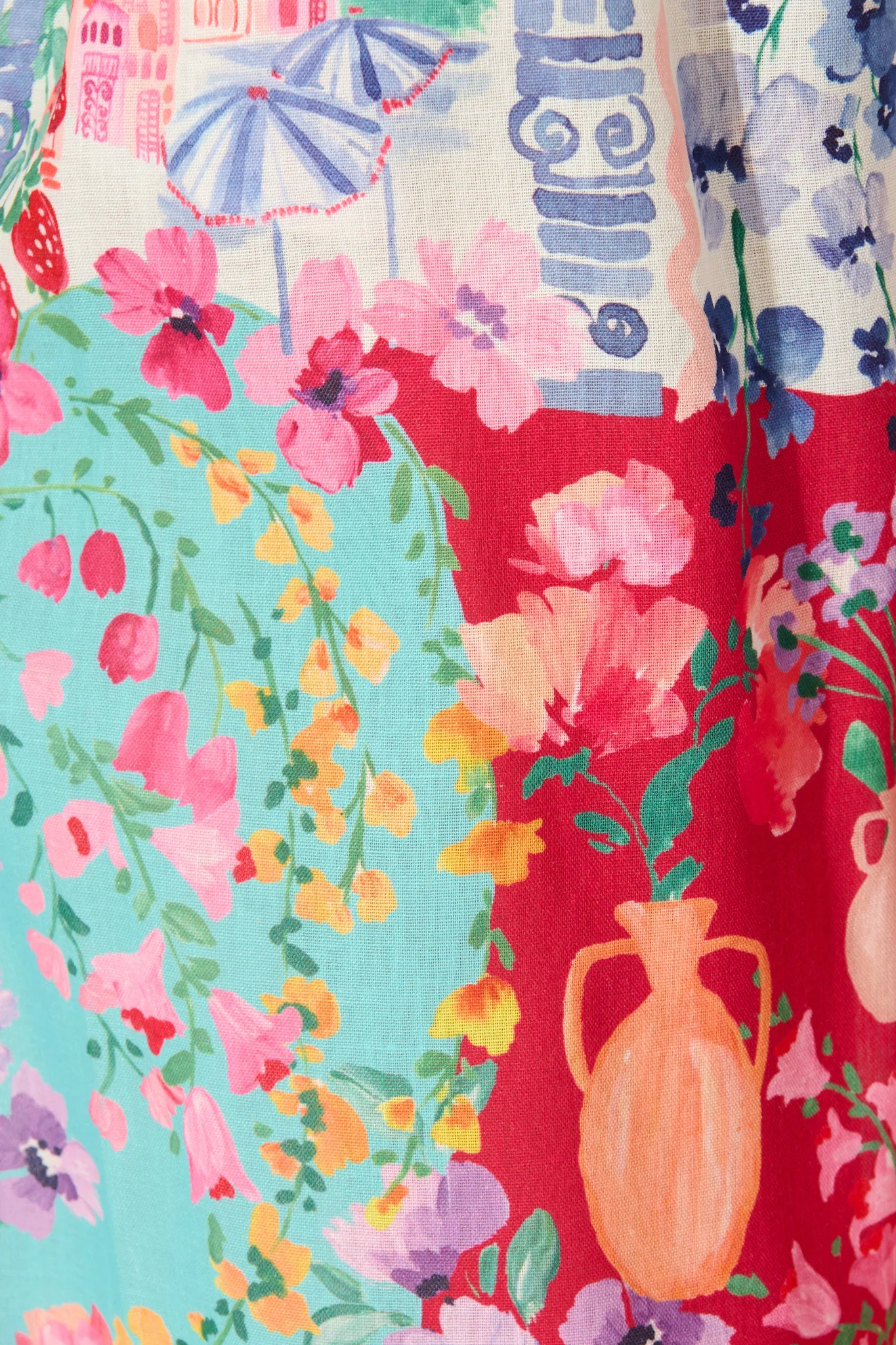 Romeo Pant in Multi Resort Linen Blend - Image 12