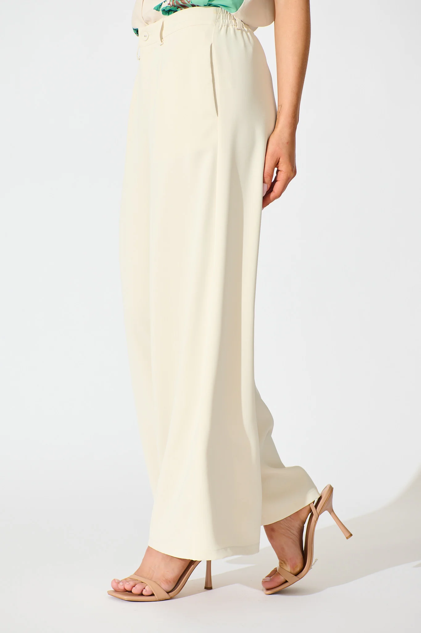 Rosalinda Pant in Cream - Image 5
