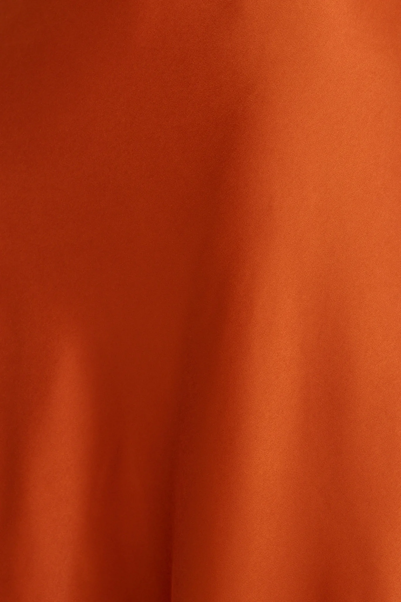 Rosé Nights Off Shoulder Maxi Dress in Rust Satin - Image 10