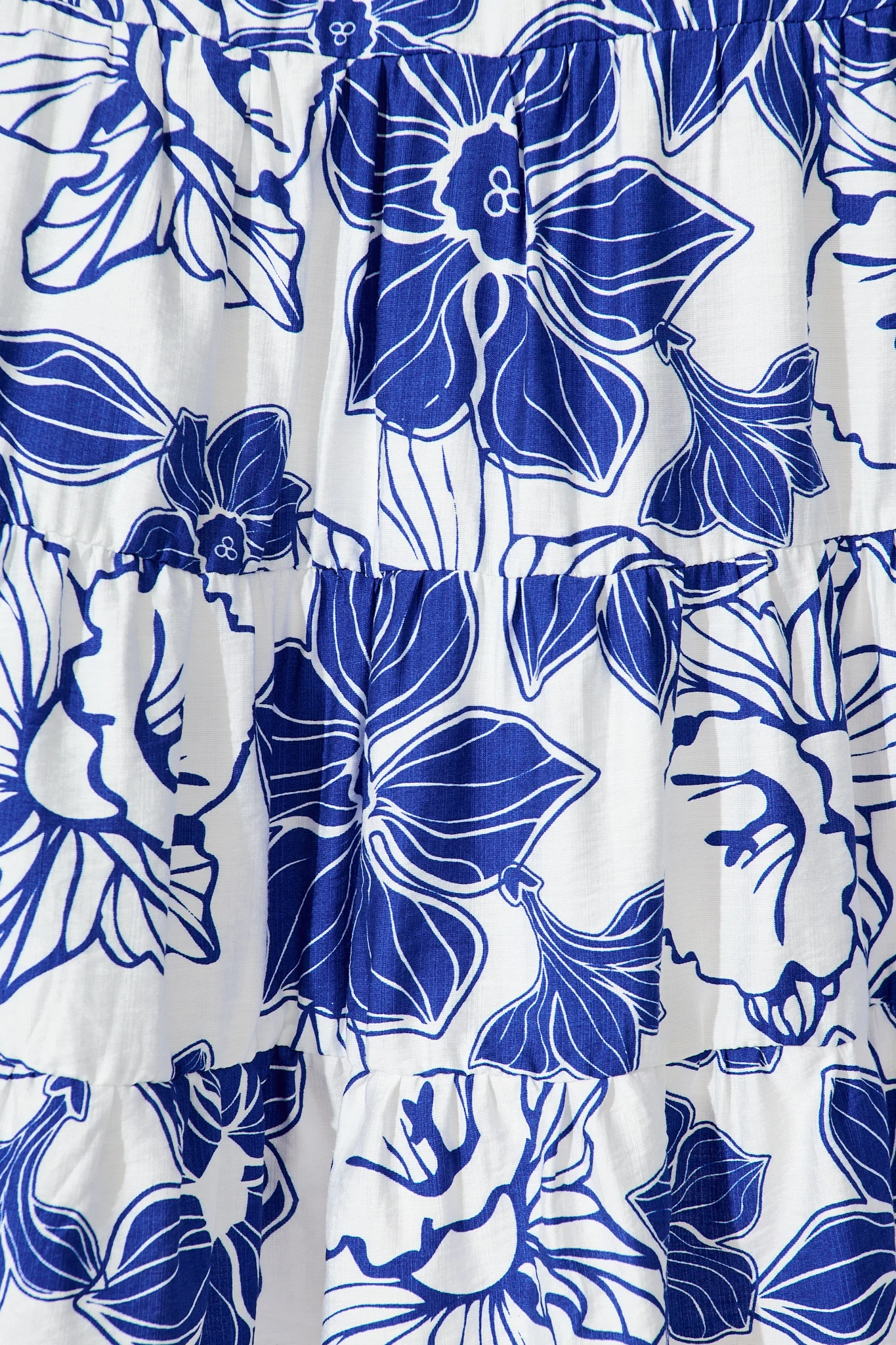 Sabrina Maxi Shirt Dress in Cobalt Floral - Image 6