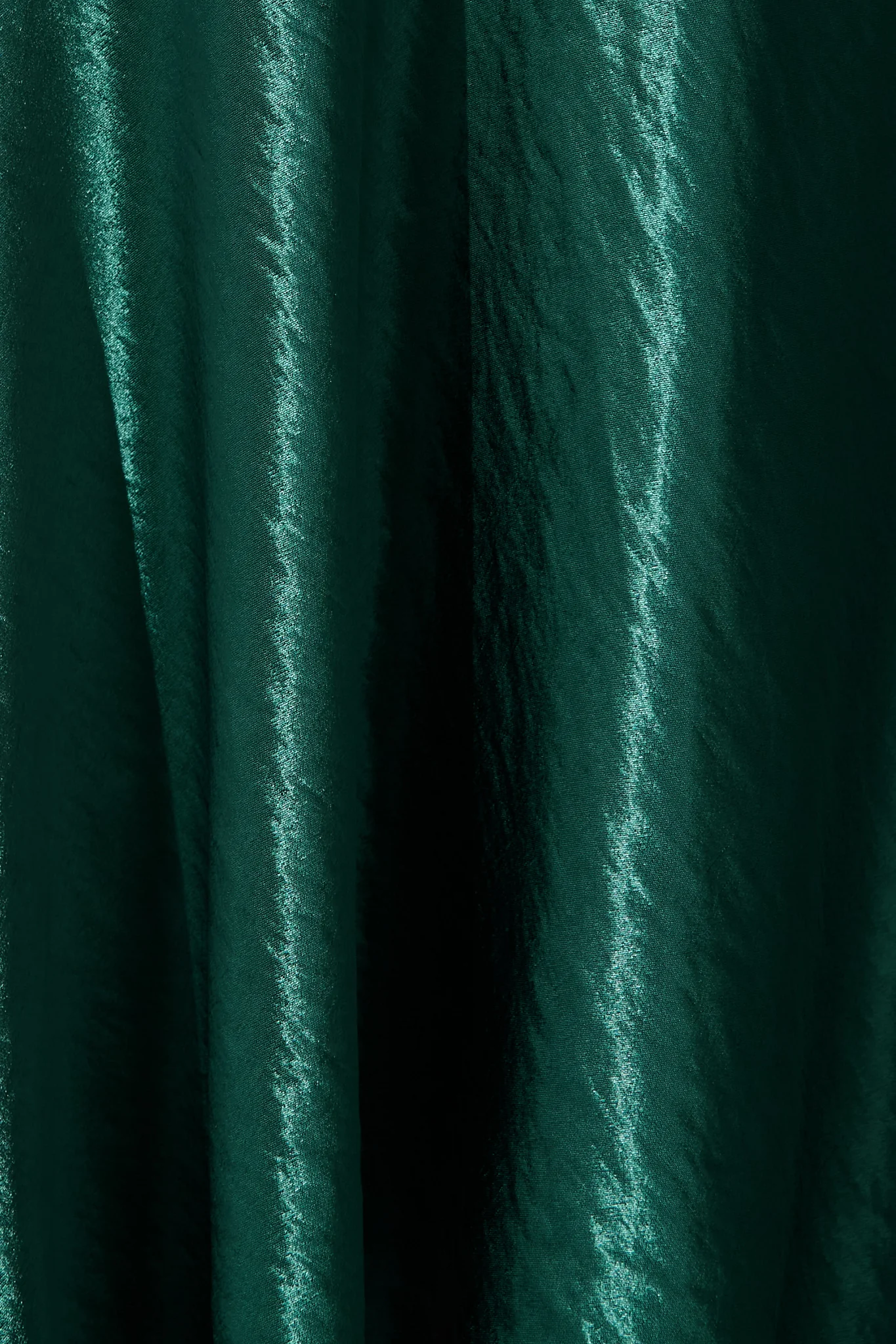 Satin Glow Off Shoulder Maxi Dress in Emerald Satin - Image 10